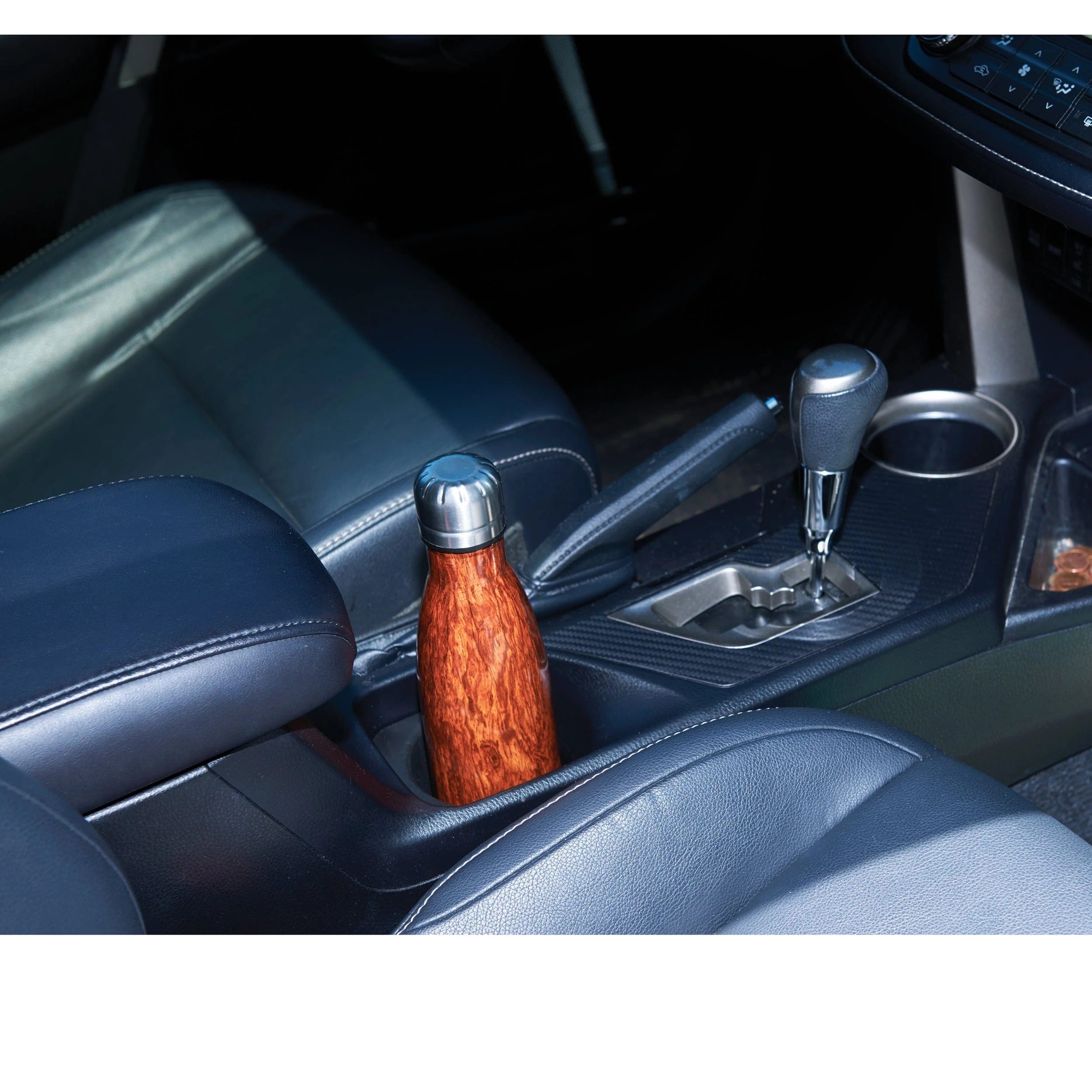 Woodgrain Water Bottle - 17 Oz - Image 4