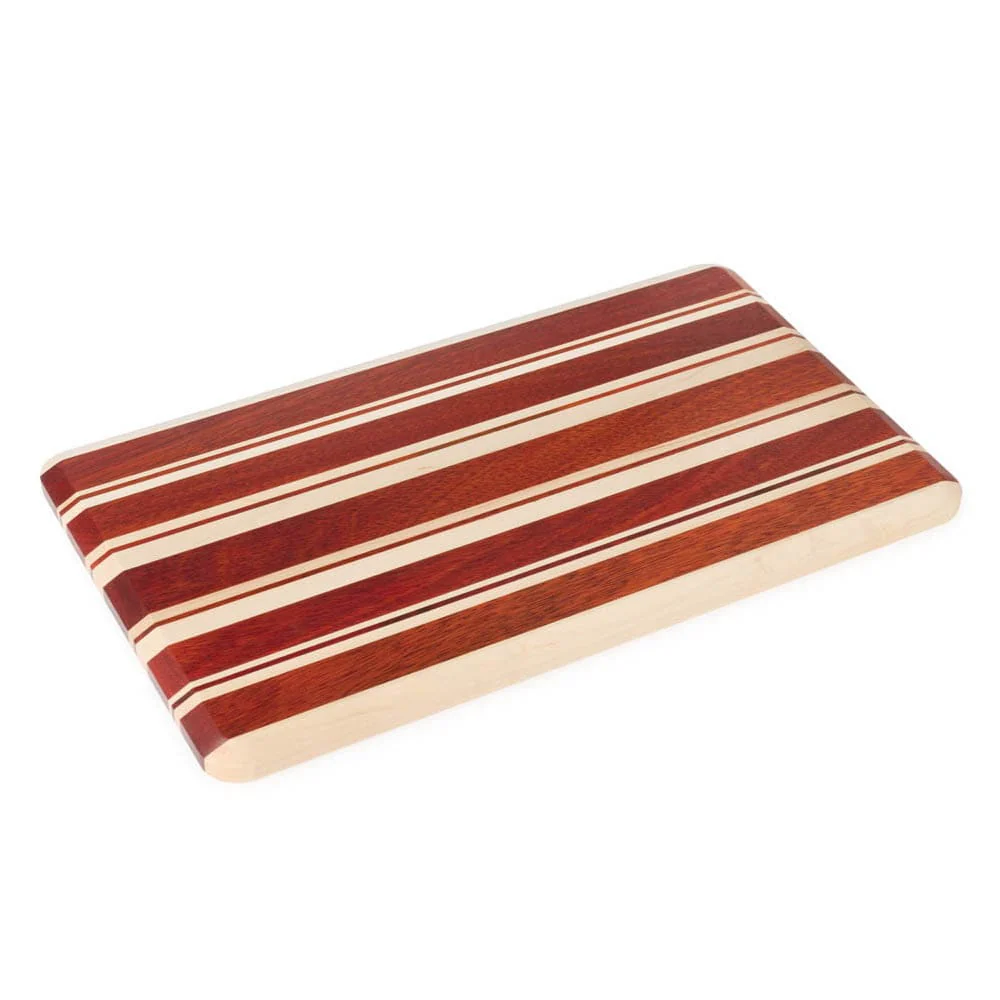 Candy Cane Cutting Board Kit - 3/4" x 9" x 16" - Bloodwood & Maple - Image 3