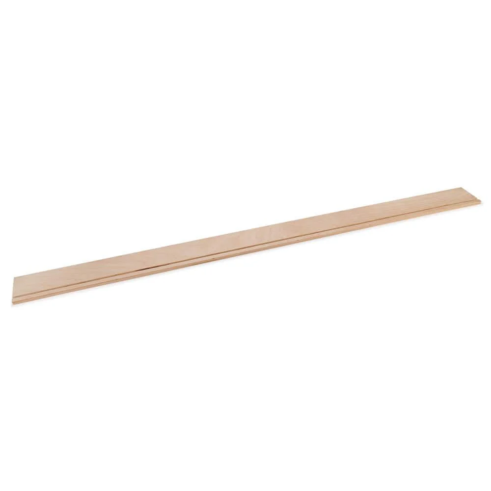Drawer Side Stock 1/2" (12 mm) x 4" x 60" - Baltic Birch - Flat Edge - Unfinished