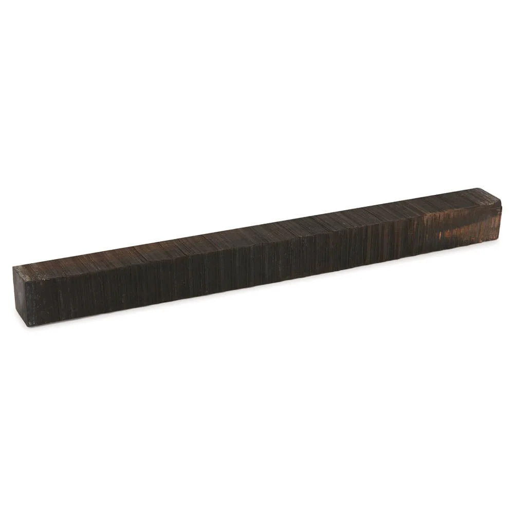 Gaboon Ebony - 1-1/2" x 1-1/2" x 18" - Kiln Dried