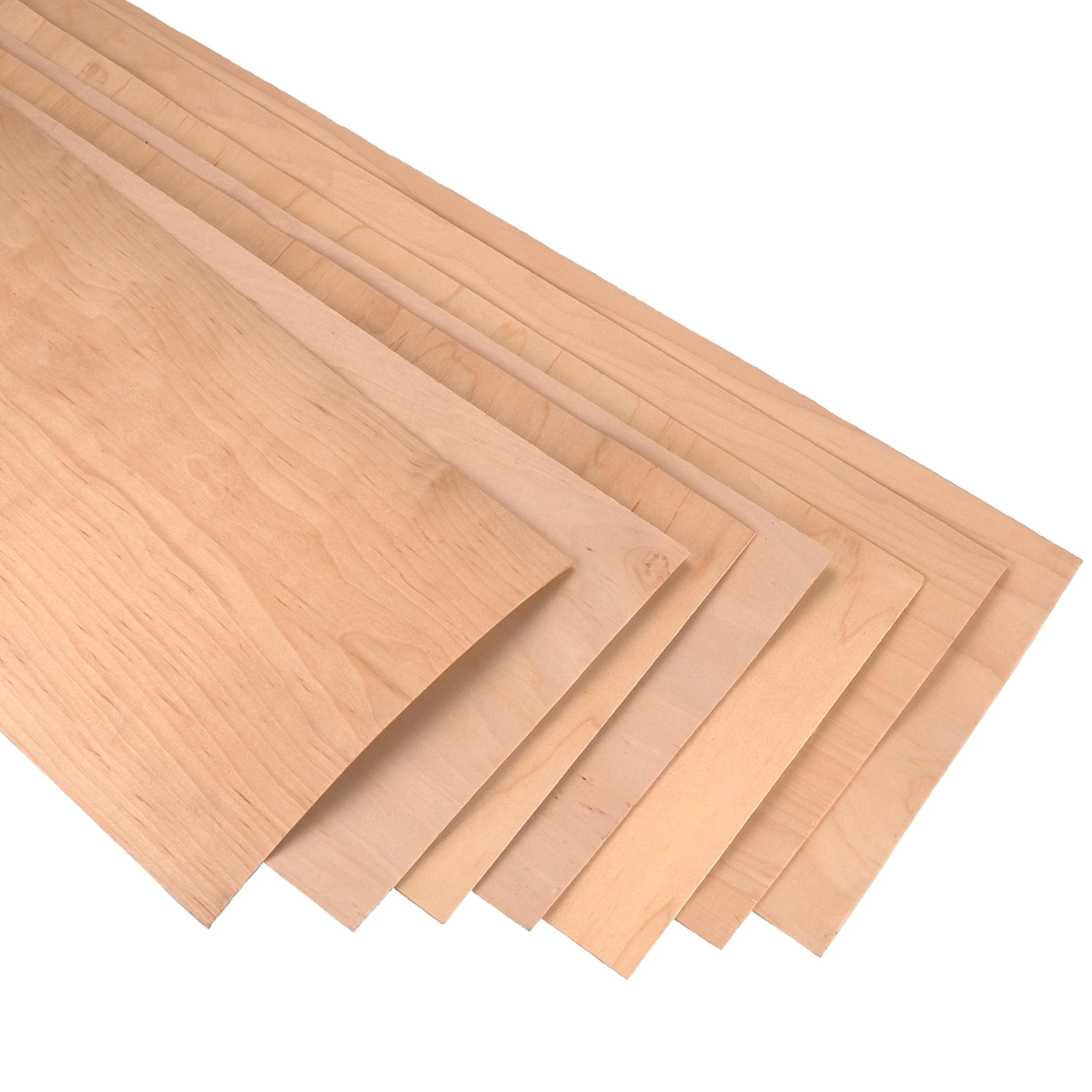 Rock Hard Maple - Skateboard Wood Veneer Pack - 7 Piece