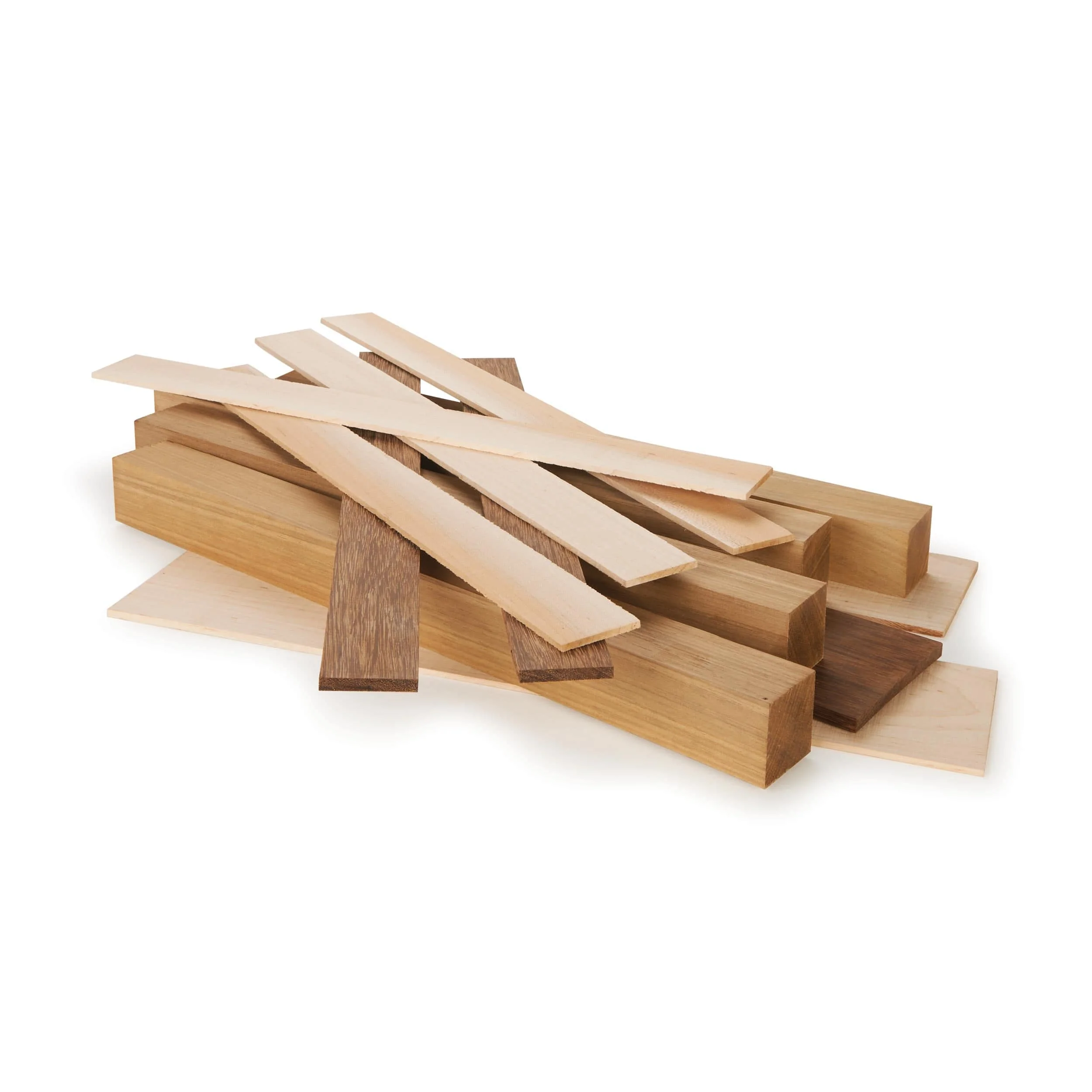 Segmented Salt/Pepper Mill Kit Blank - 3-1/2" x 3-1/2" x 16" - Image 2
