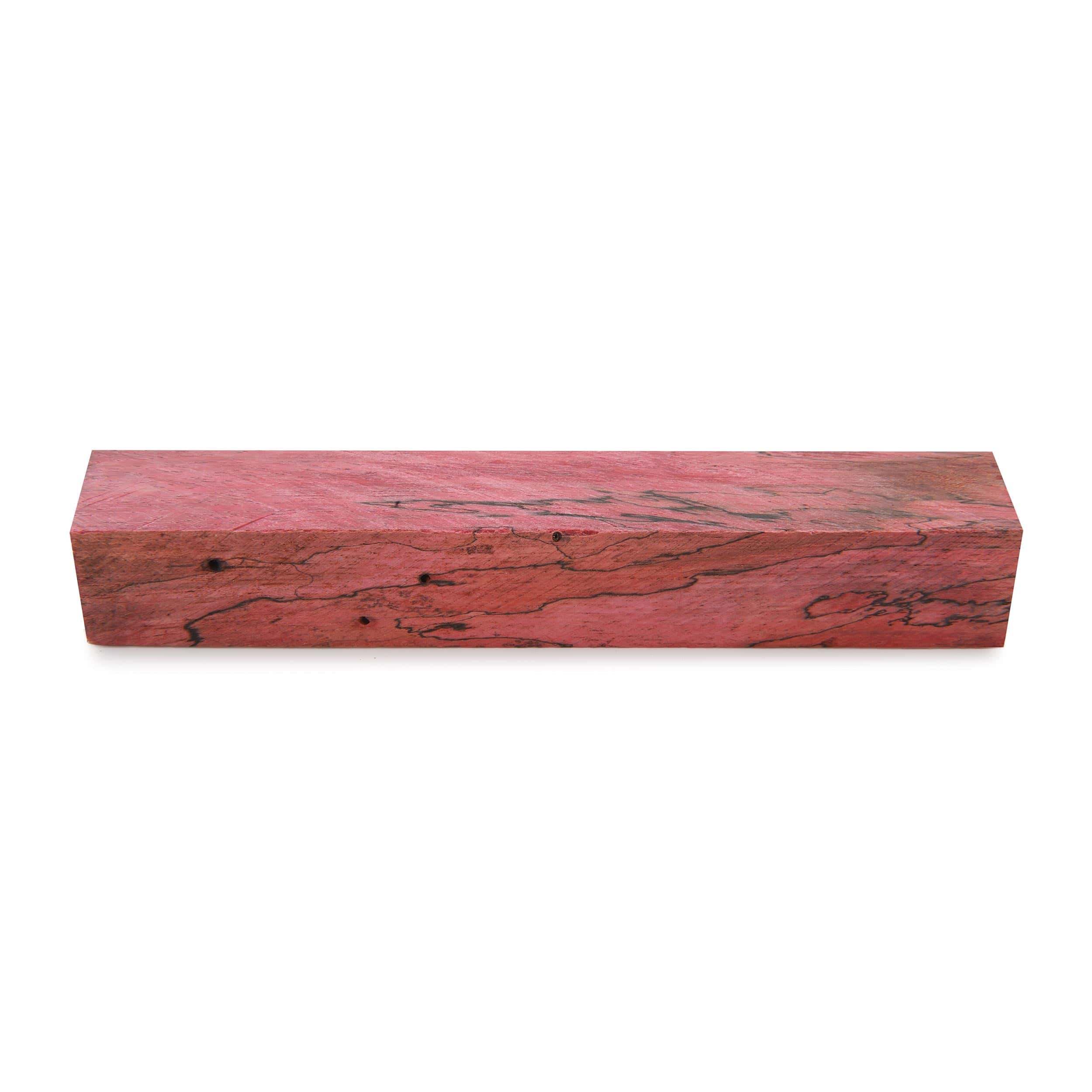 Stabilized & Dyed Spalted Tamarind Pen Blank - 3/4" x 3/4" x 5" - Image 12
