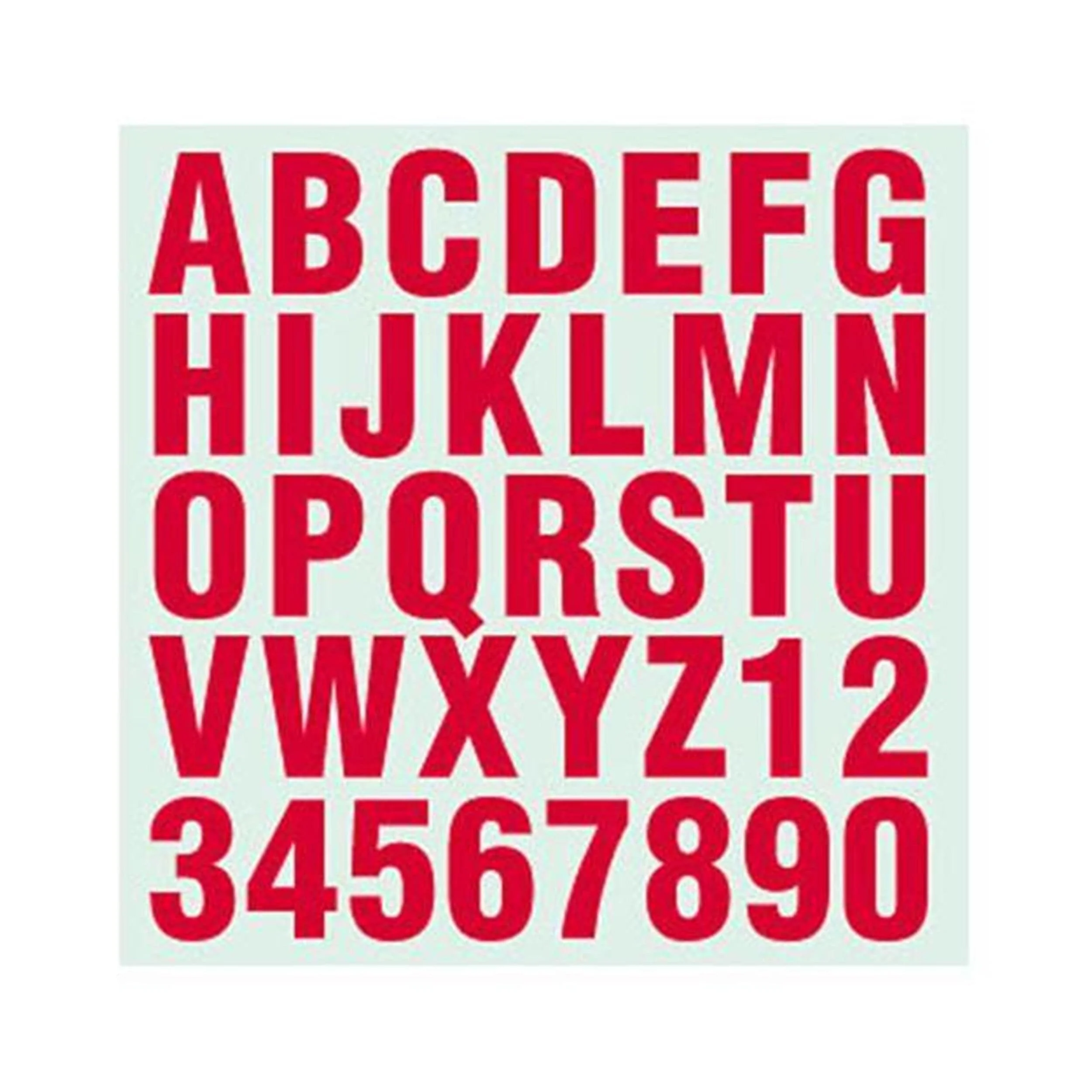 Woodworking Project Paper Plan to Build 1' Tall Letters and Numbers