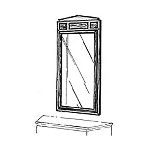 Woodworking Project Paper Plan to Build 18th Century Mirror