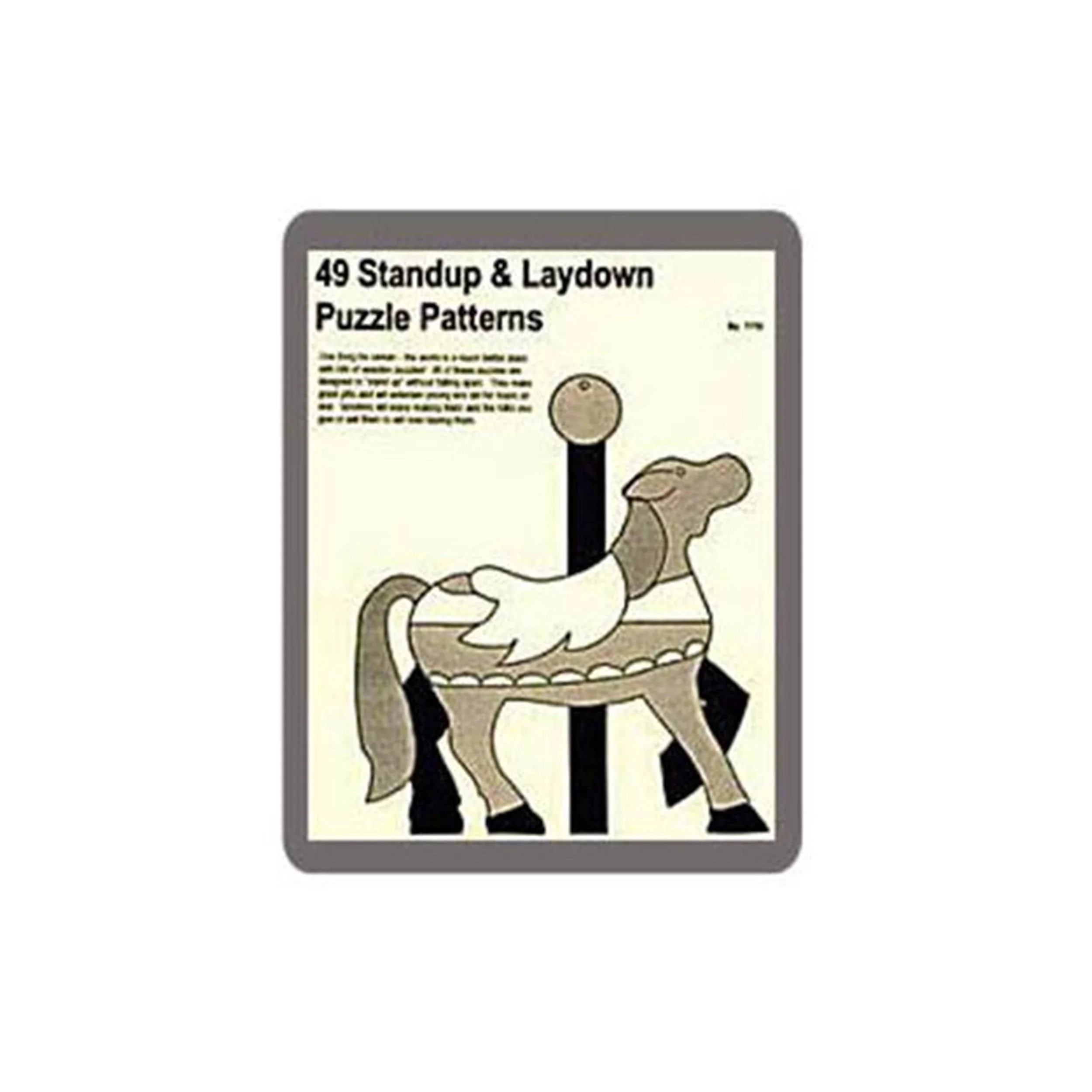 Woodworking Project Paper Plan to Build 49 Puzzle