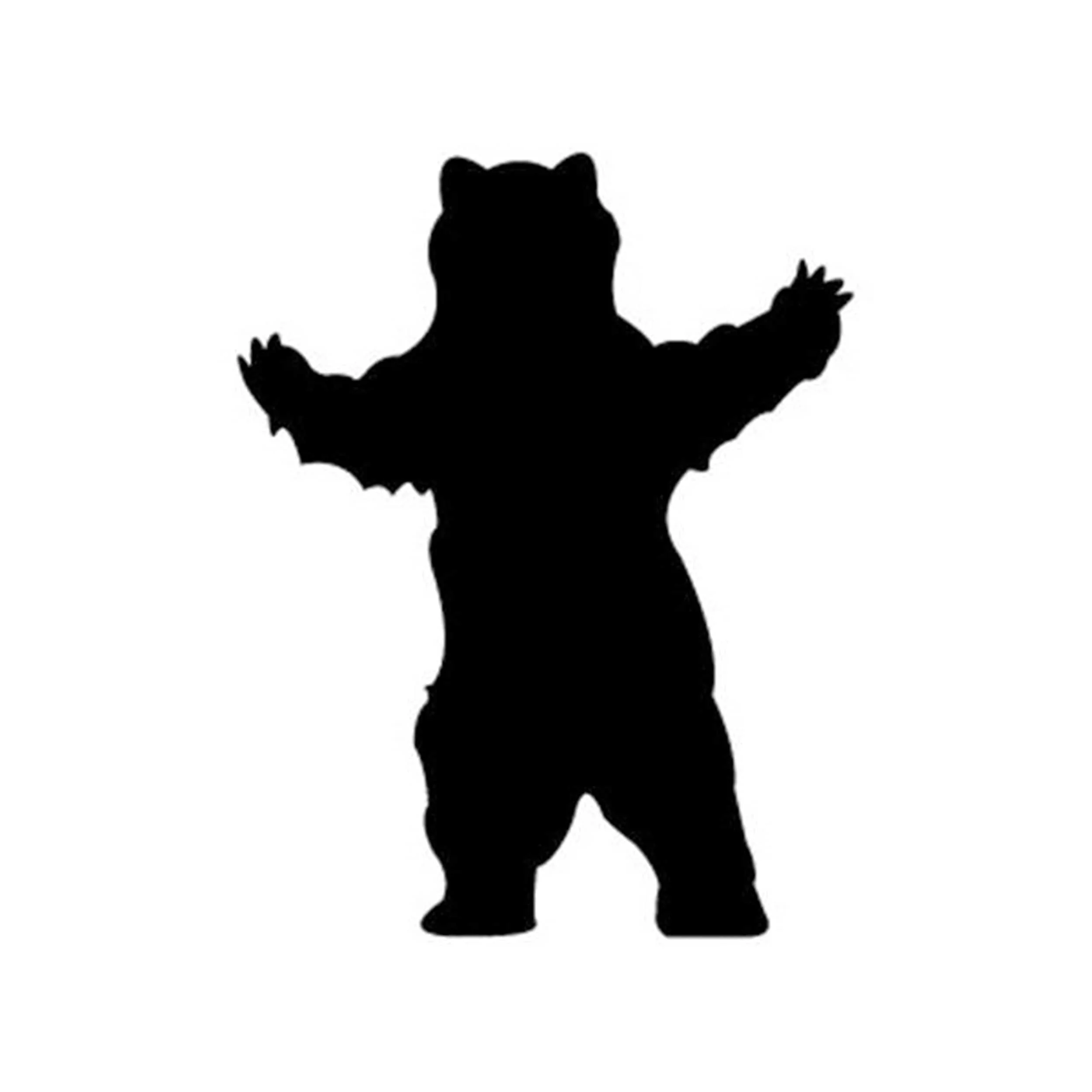 Woodworking Project Paper Plan to Build 6' Growling Grizzly Shadow