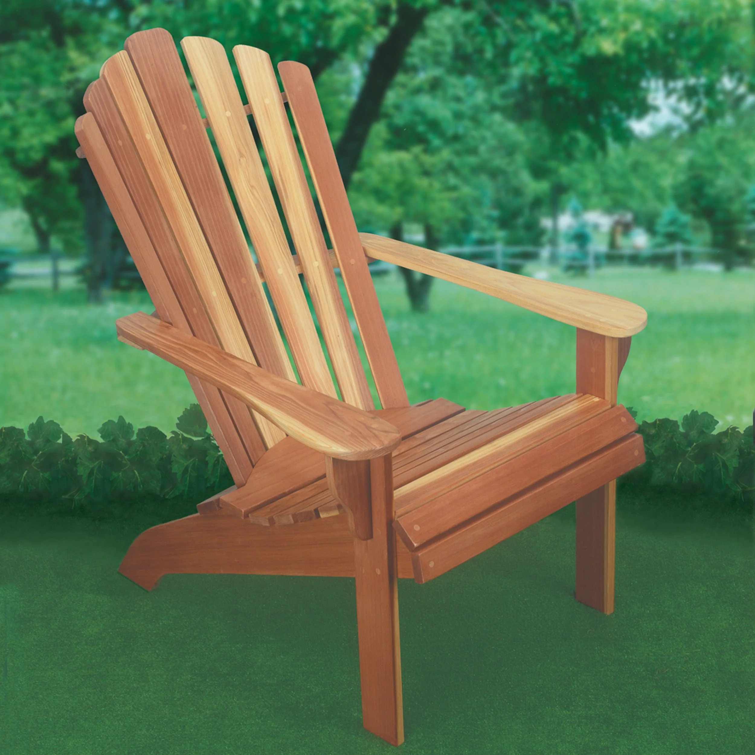 Woodworking Project Paper Plan to Build a 38" Tall Adirondack Chair