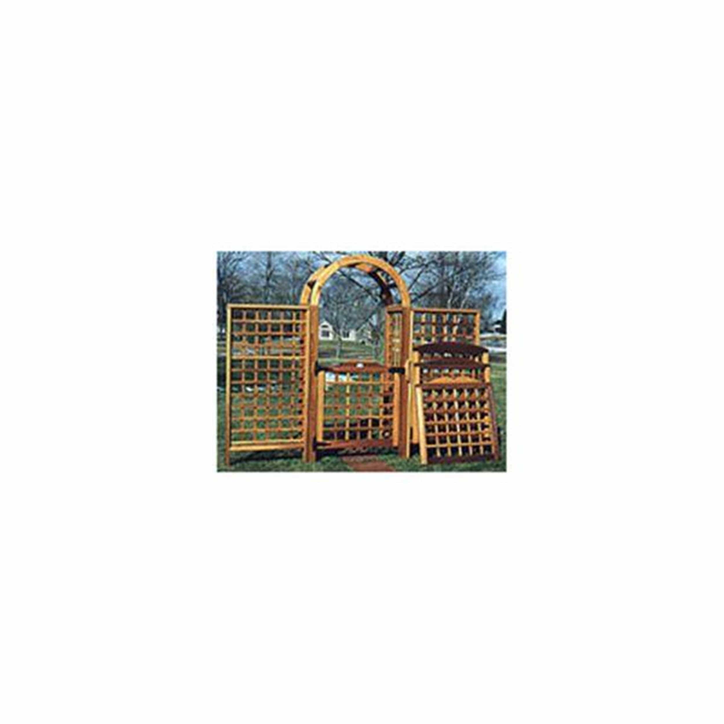 Woodworking Project Paper Plan to Build Archway and Trellis