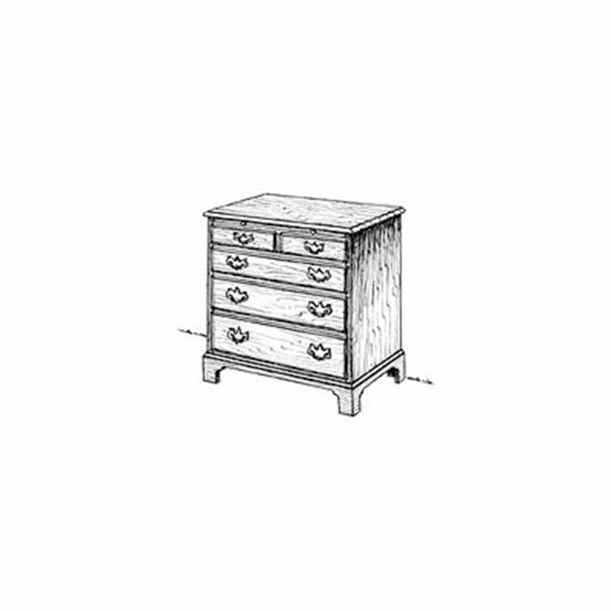 Woodworking Project Paper Plan to Build Bachelor Chest