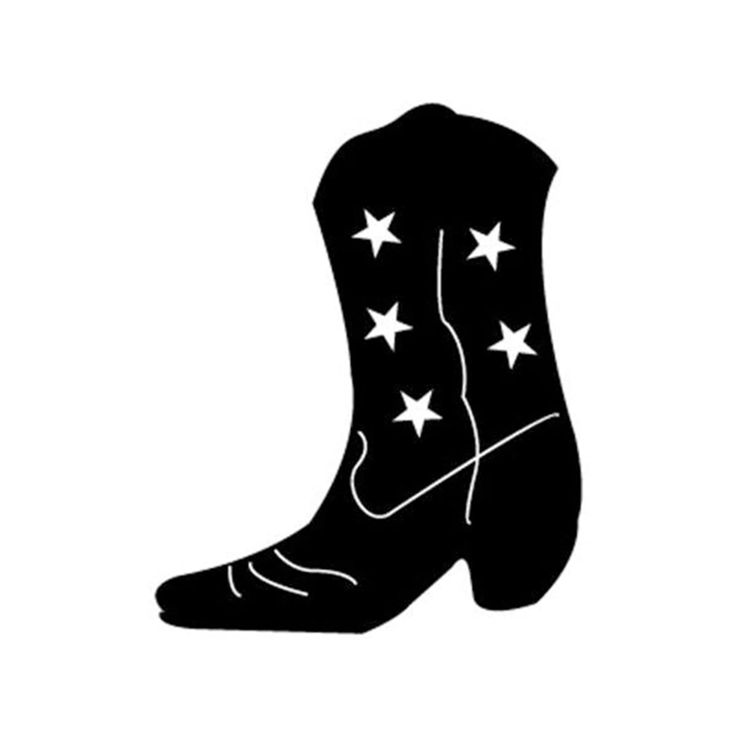 Woodworking Project Paper Plan to Build Big Cowboy Boot Shadow