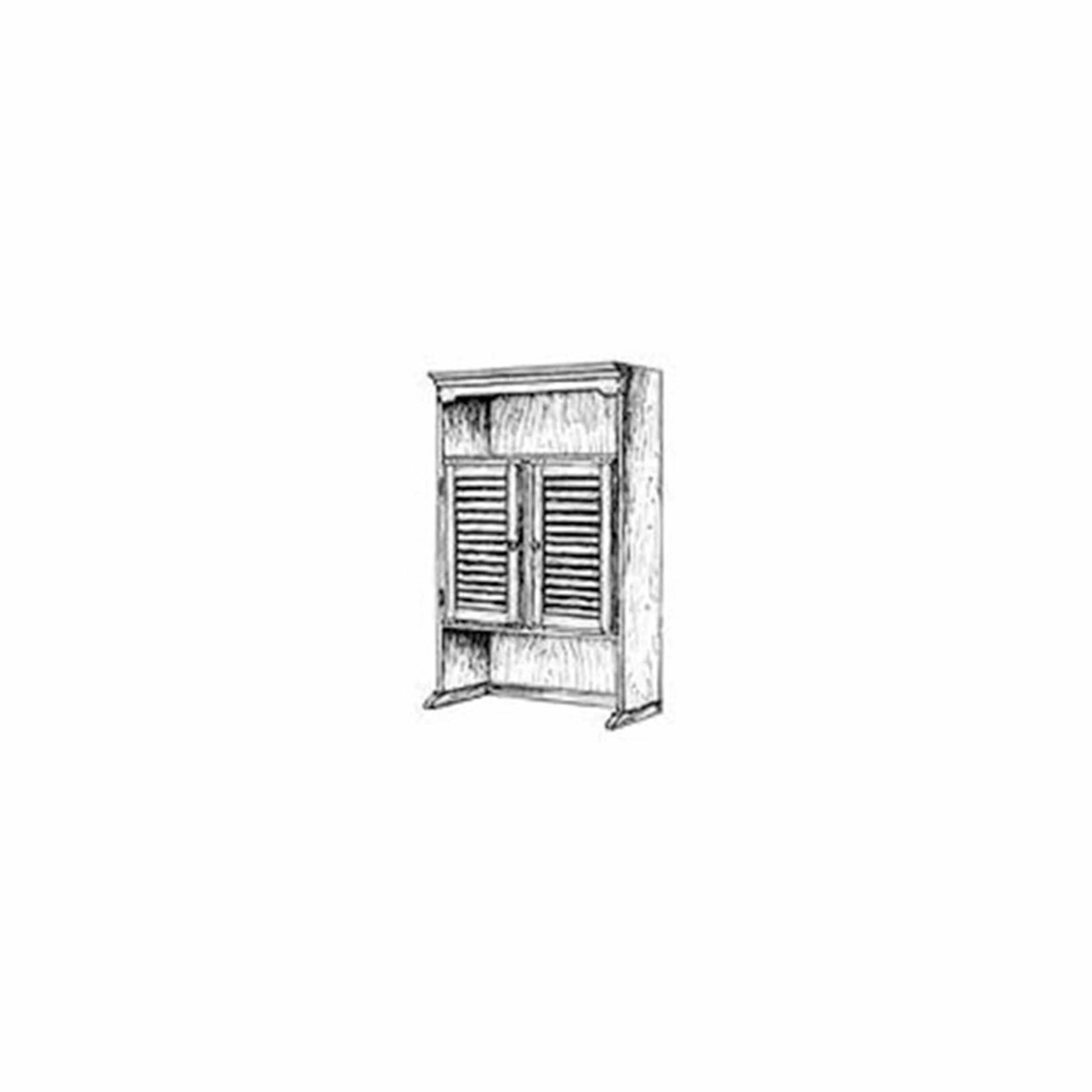Woodworking Project Paper Plan to Build Bookshelf Hutch Plan I