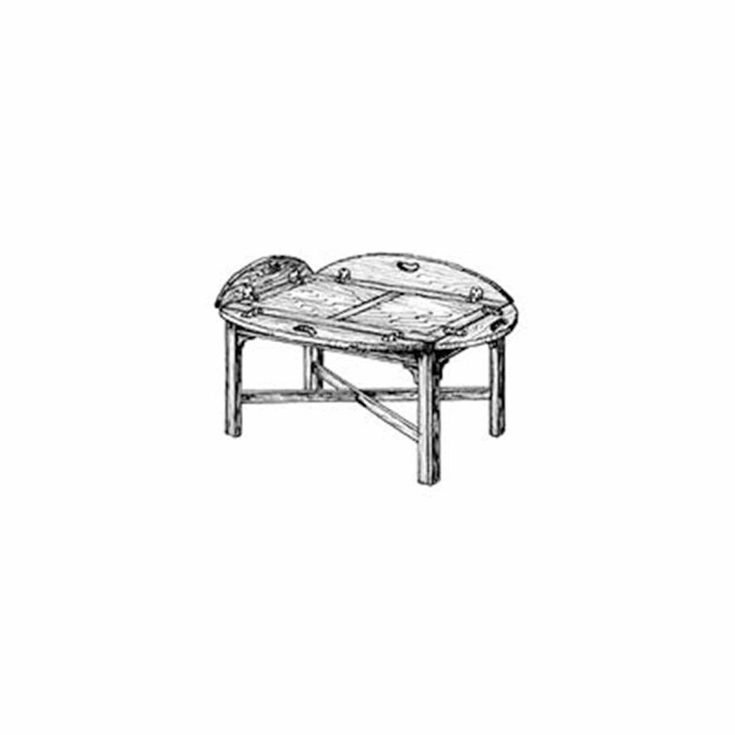 Woodworking Project Paper Plan to Build Butler Table