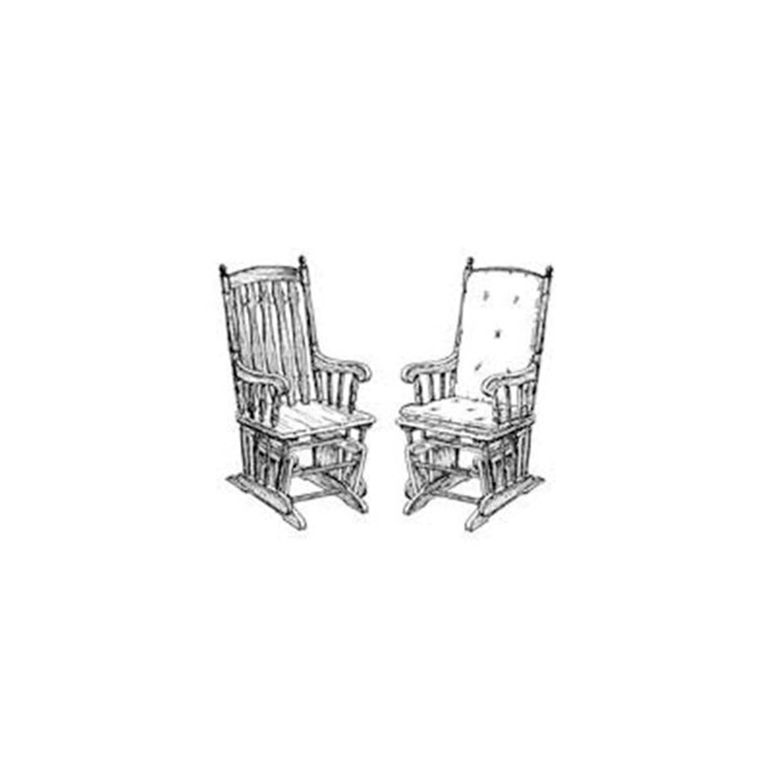 Woodworking Project Paper Plan to Build Glider Chair