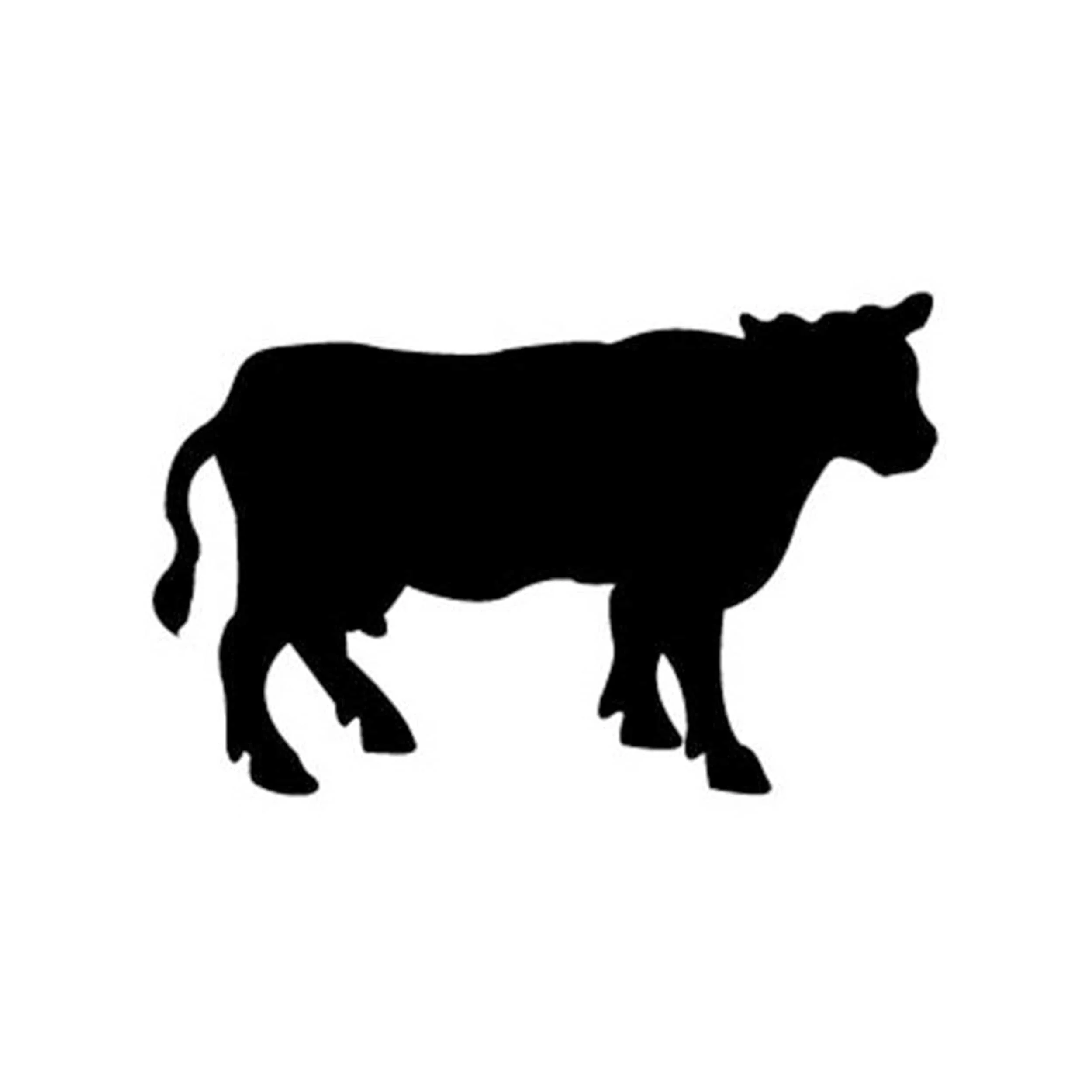 Woodworking Project Paper Plan to Build Large Cow Shadow