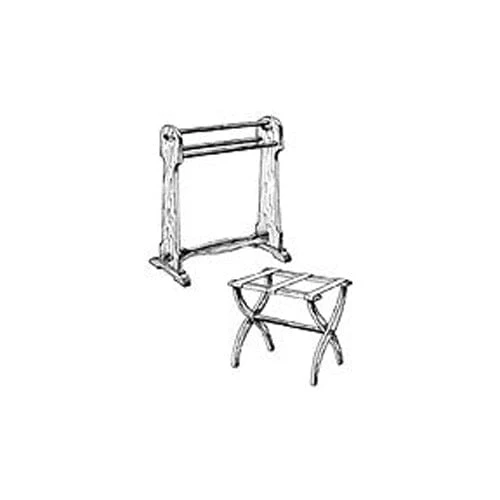Woodworking Project Paper Plan to Build Luggage and Quilt Rack