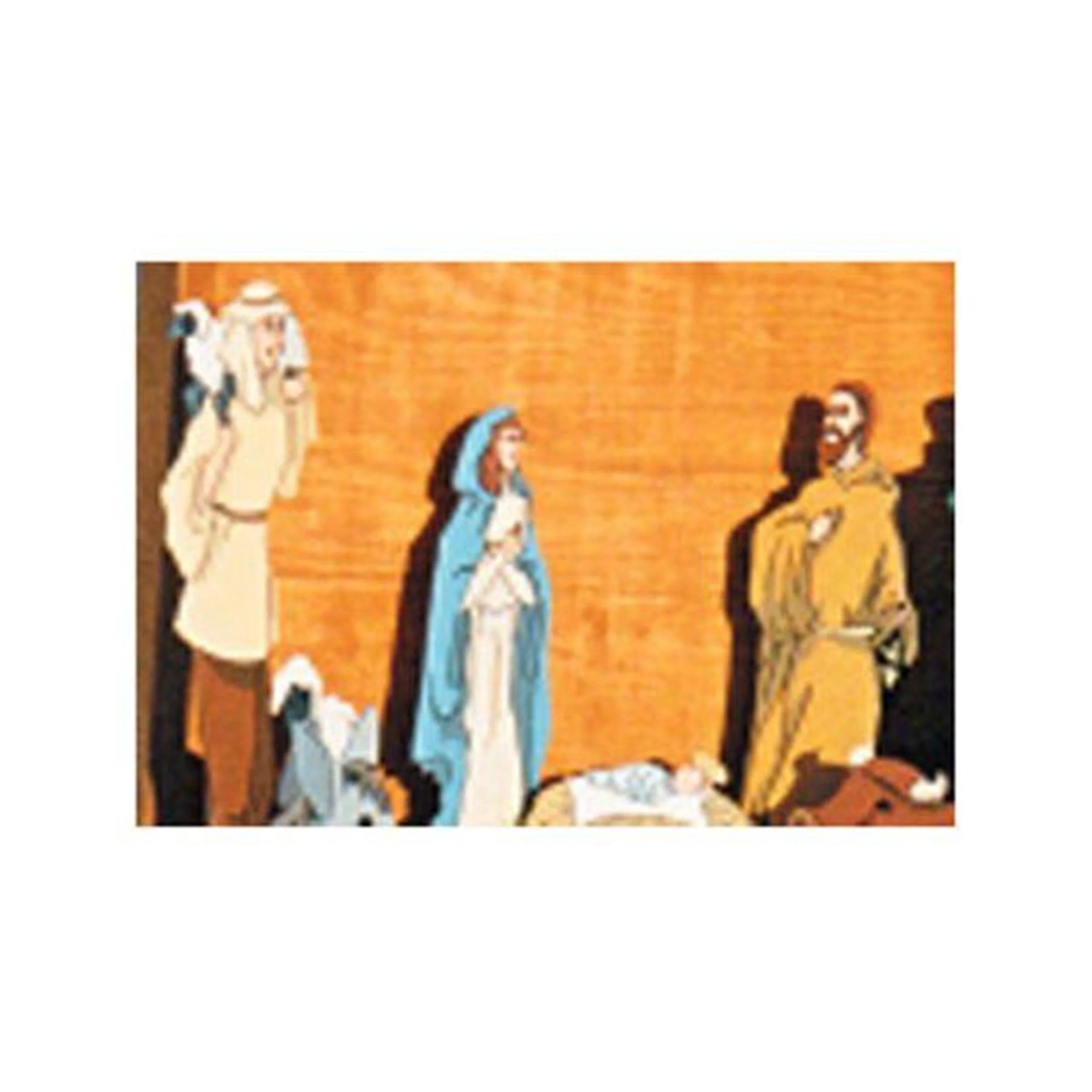 Woodworking Project Paper Plan to Build Mary, Joseph, Jesus, and Shephard