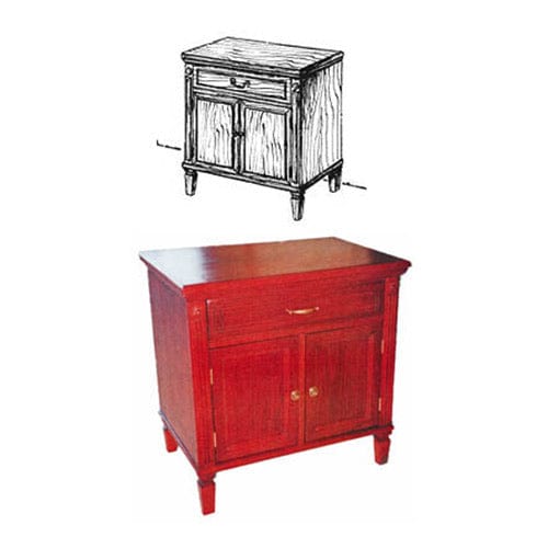 Woodworking Project Paper Plan to Build Modern End Table