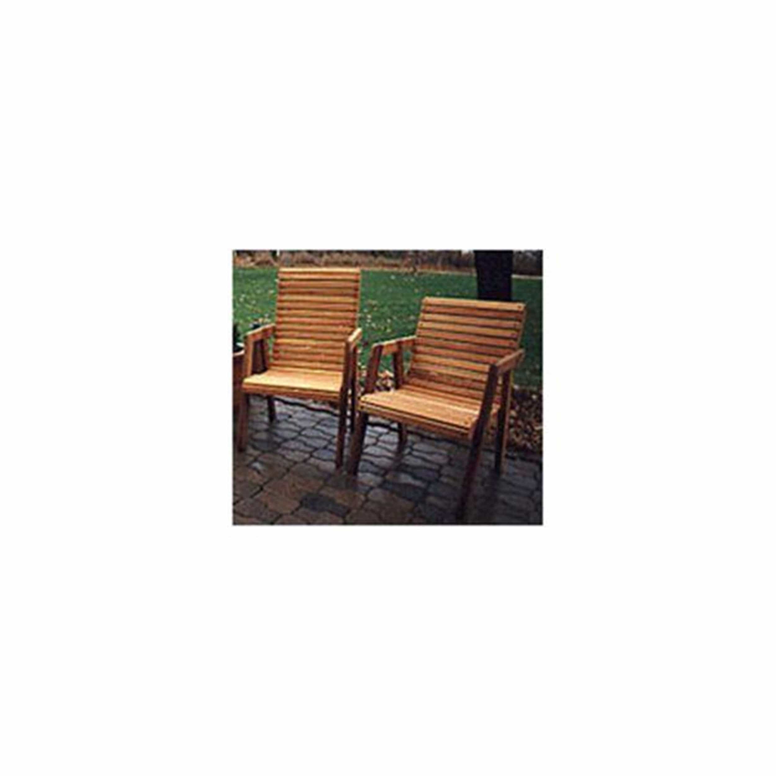 Woodworking Project Paper Plan to Build Patio Chairs