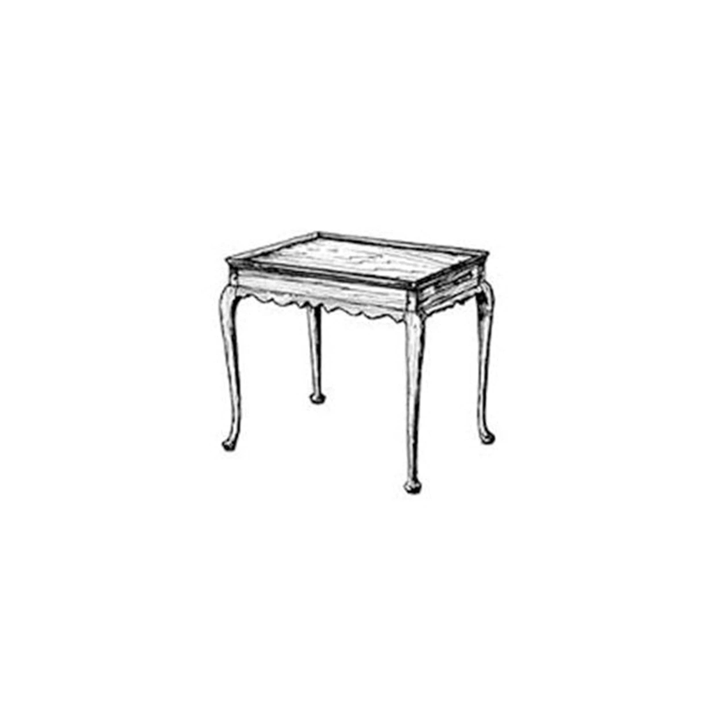Woodworking Project Paper Plan to Build Queen Anne Tea Table
