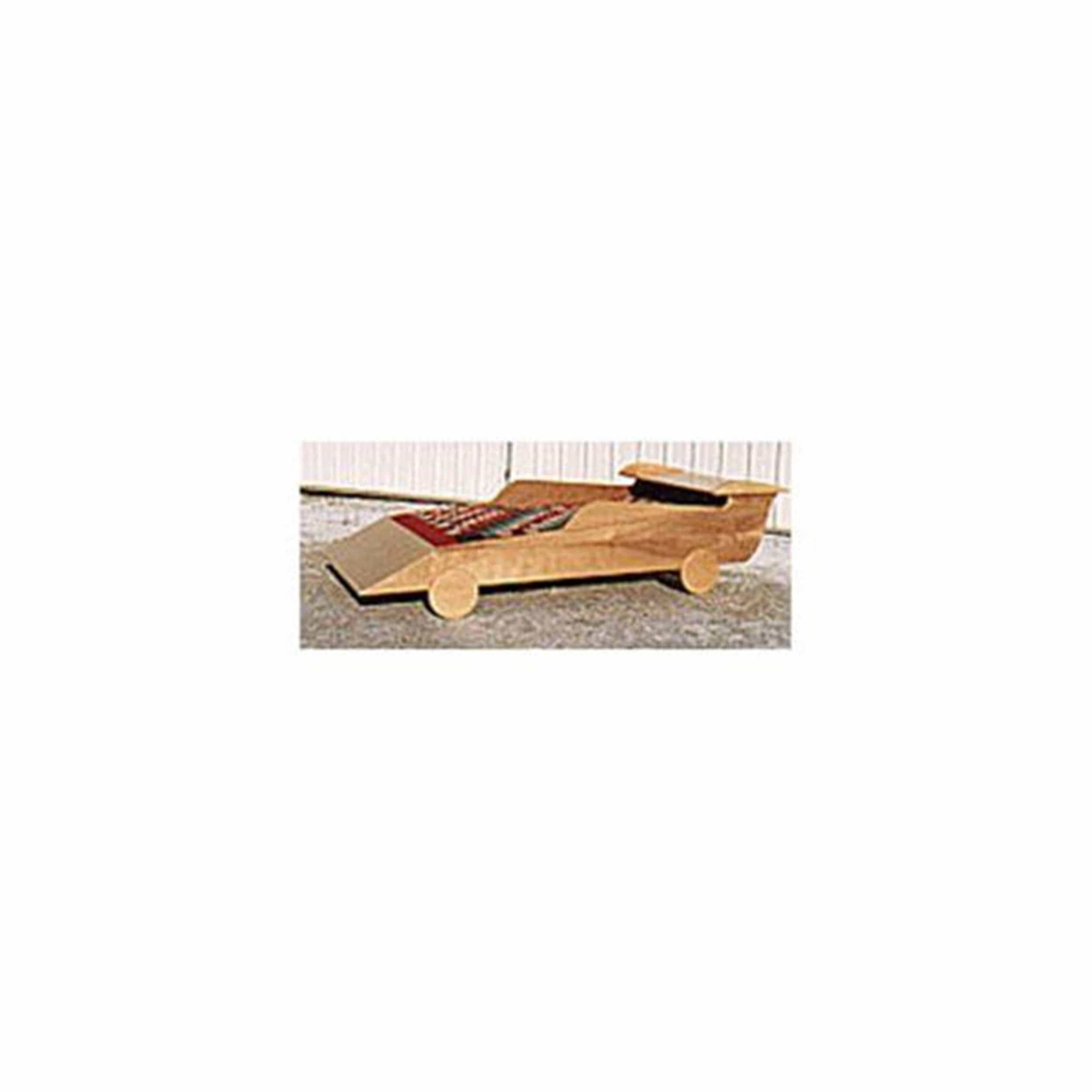 Woodworking Project Paper Plan to Build Race Car Bed