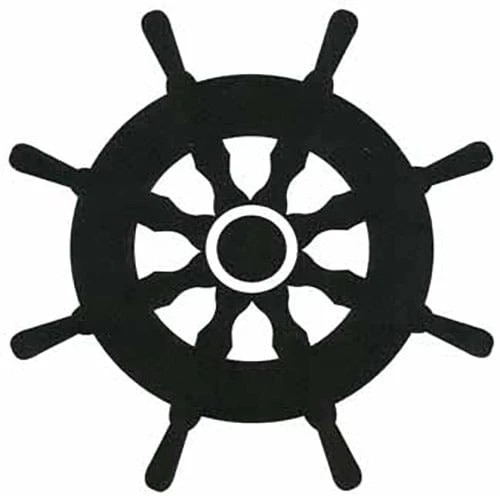 Woodworking Project Paper Plan to Build Ships Wheel Shadow