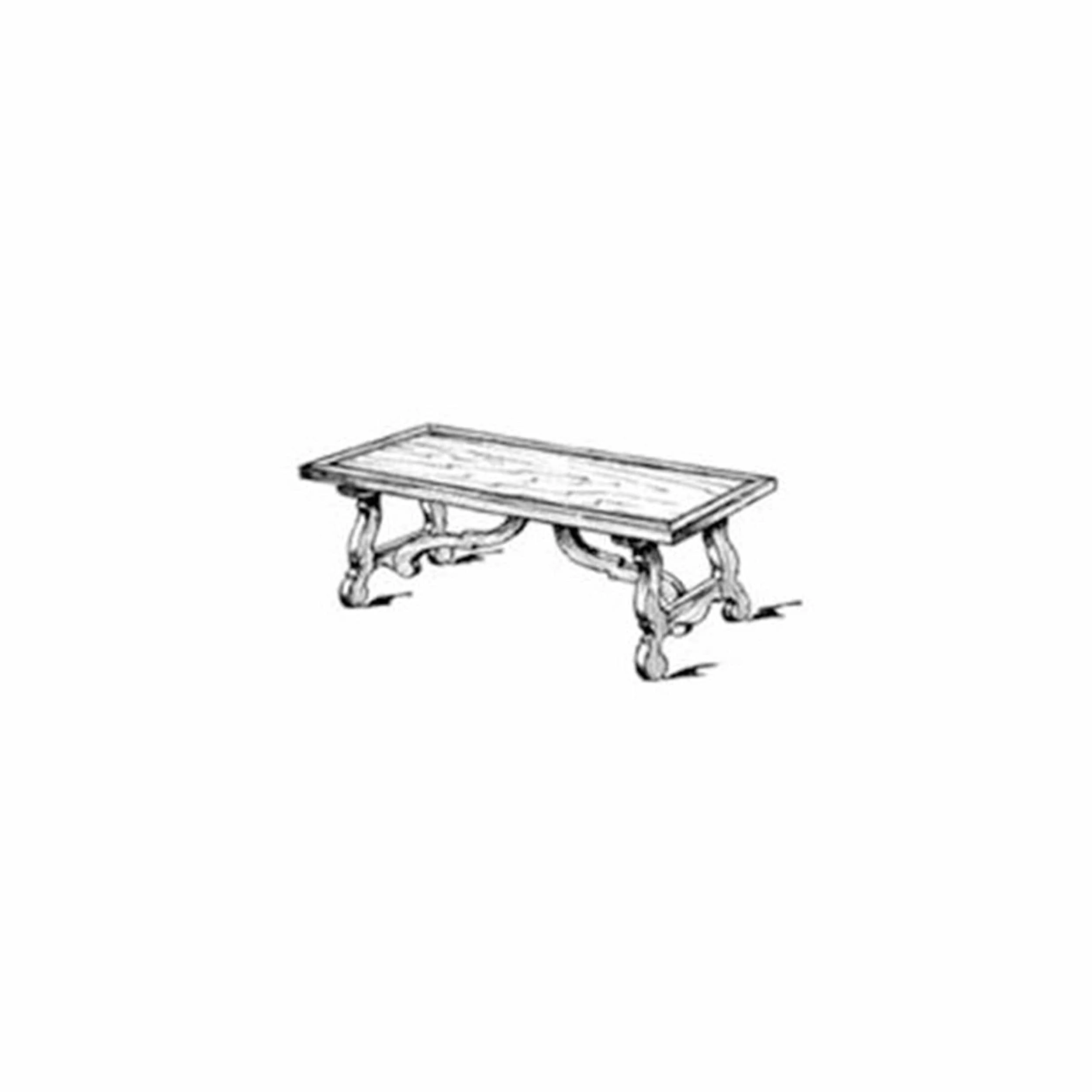 Woodworking Project Paper Plan to Build Spanish Coffee Table