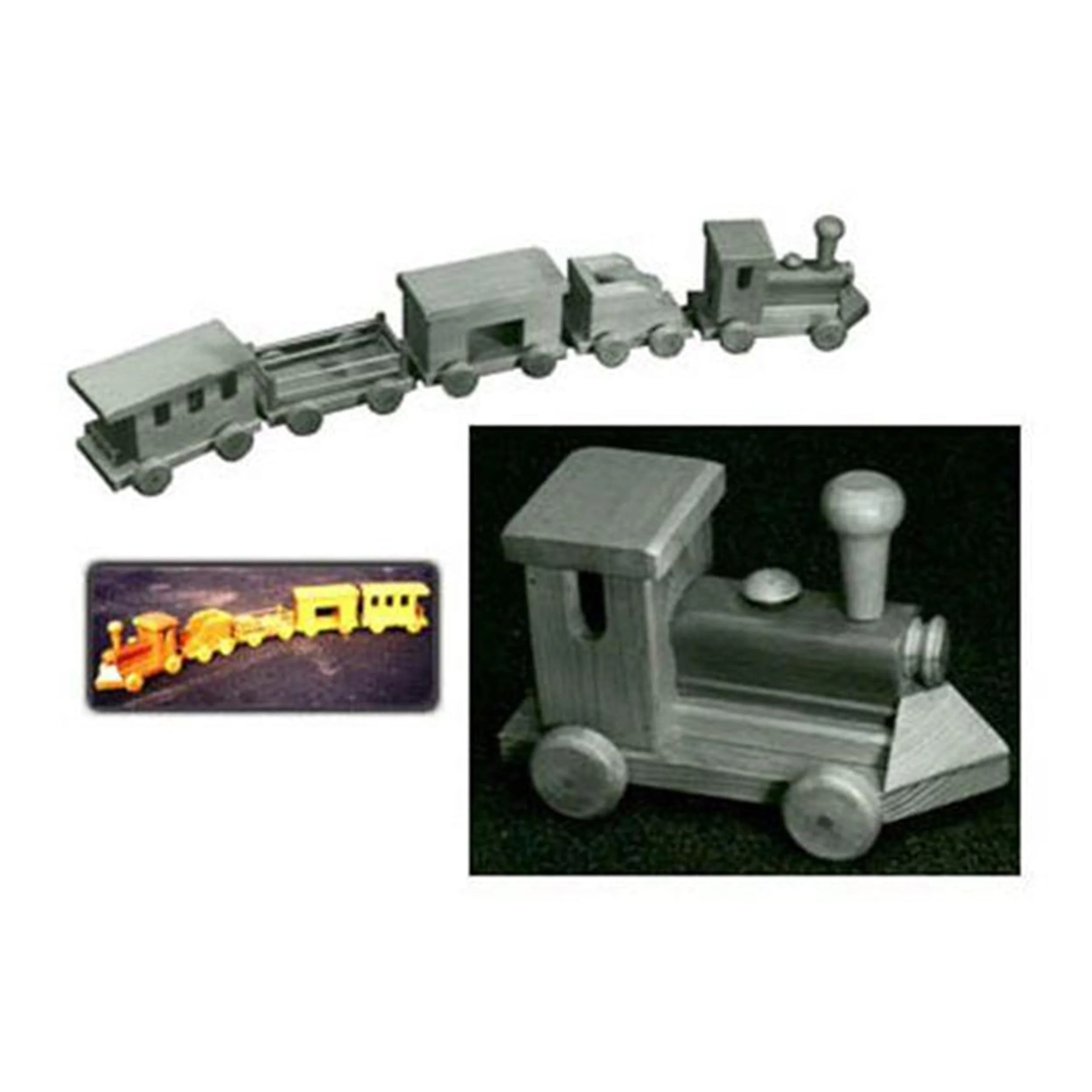 Woodworking Project Paper Plan to Build Toy Train