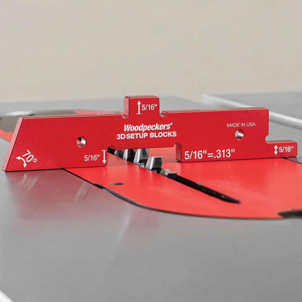 3D Setup Blocks with Rack-It - 7 Piece Set - Image 2