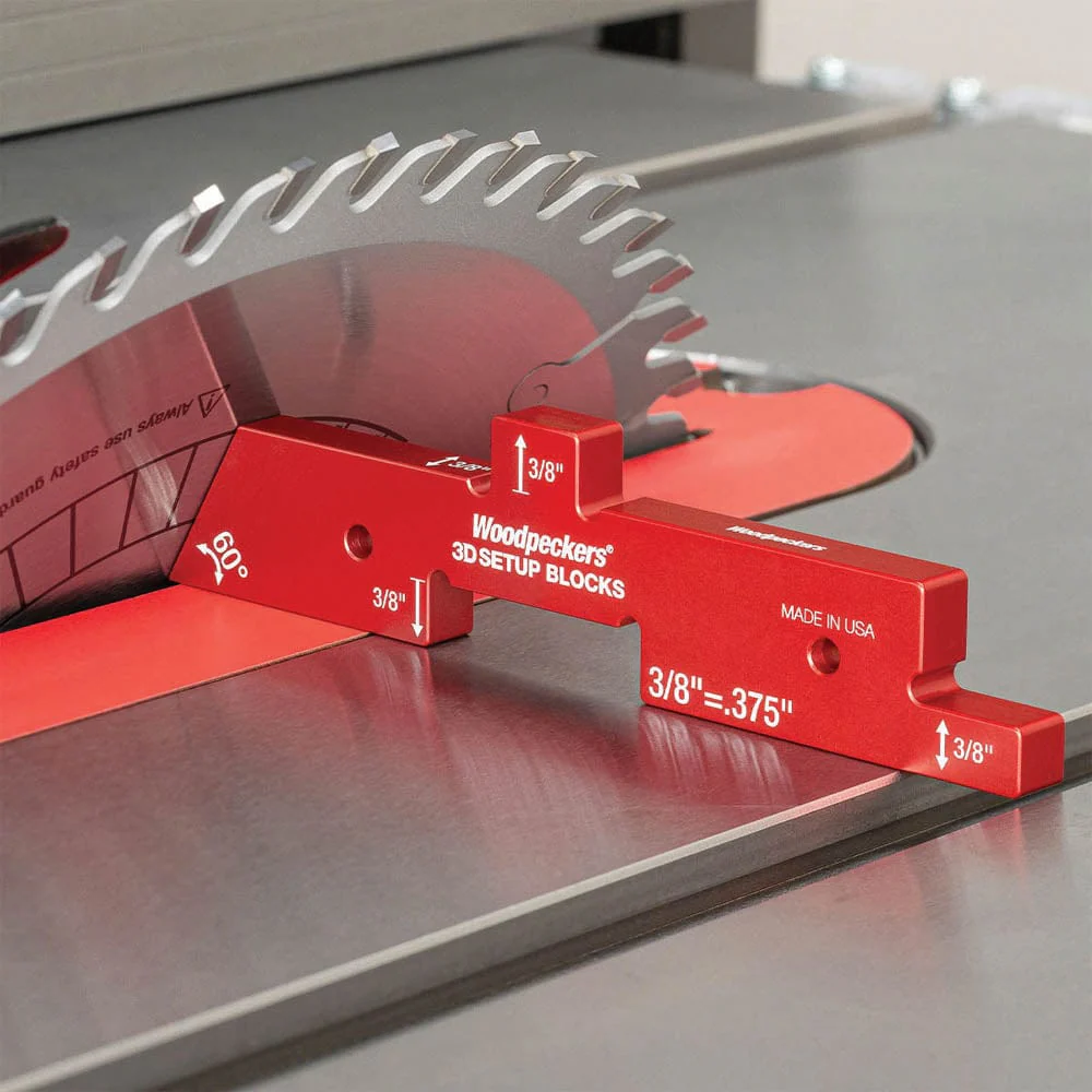 3D Setup Blocks with Rack-It - 7 Piece Set - Image 5