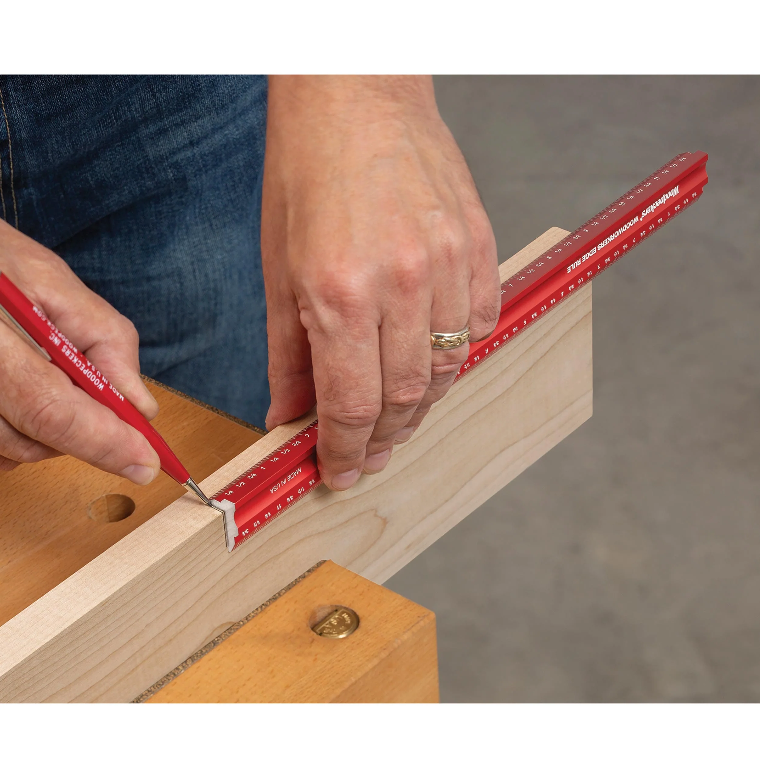 Edge Rule with Stop - 12" - Image 3