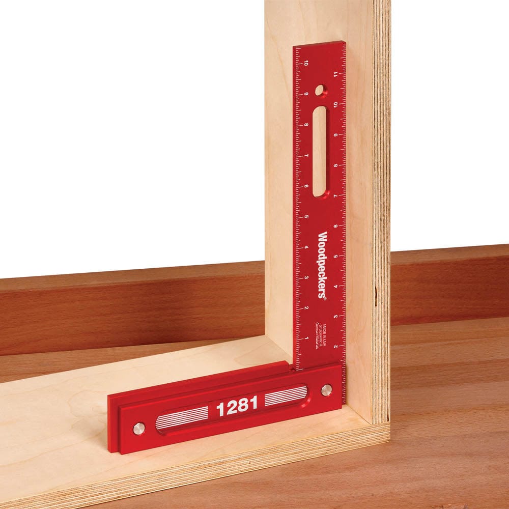 Precision Woodworking Square with Rack-It - 12" x 8" - Image 10