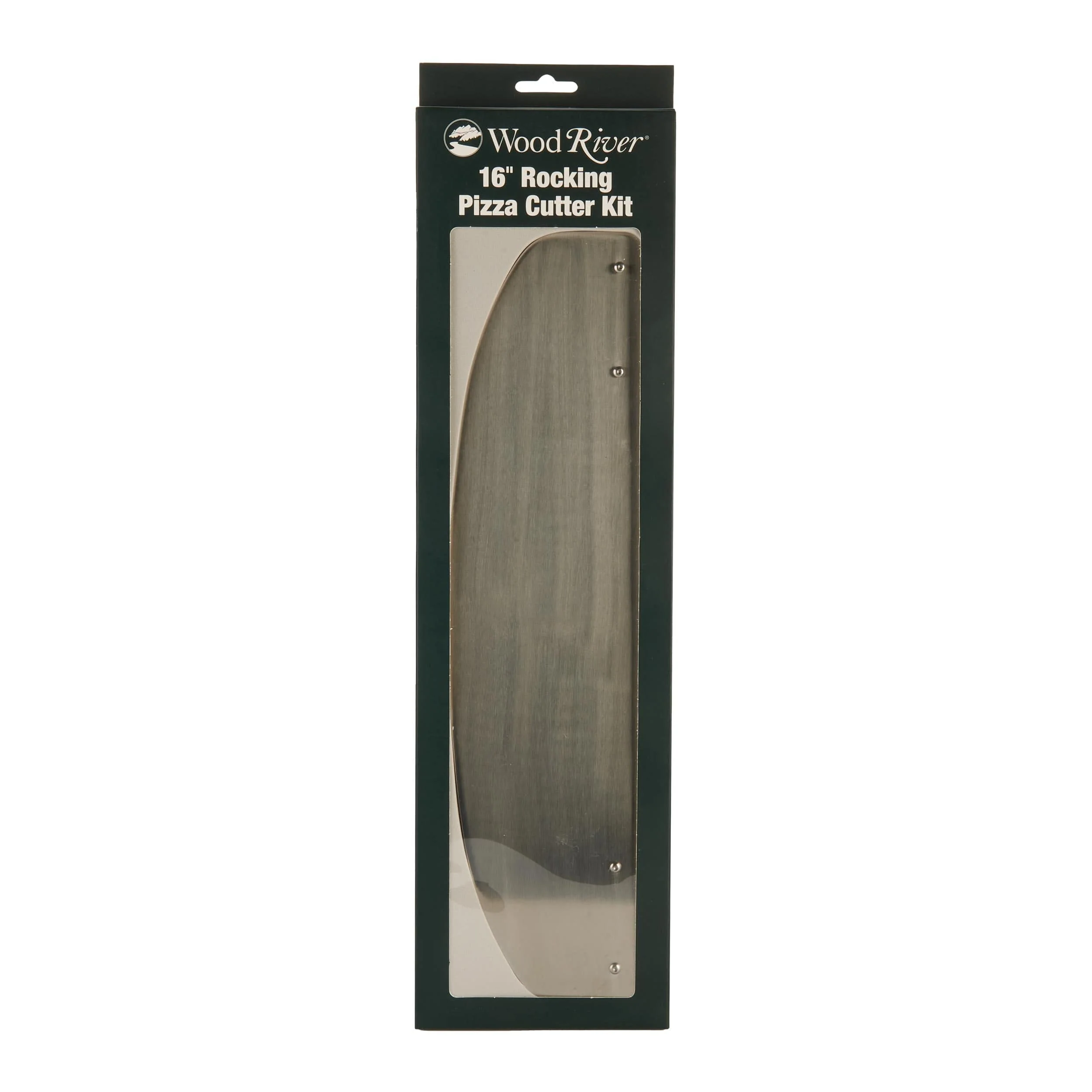 16" Rocking Pizza Cutter Kit - Stainless Steel - Image 4