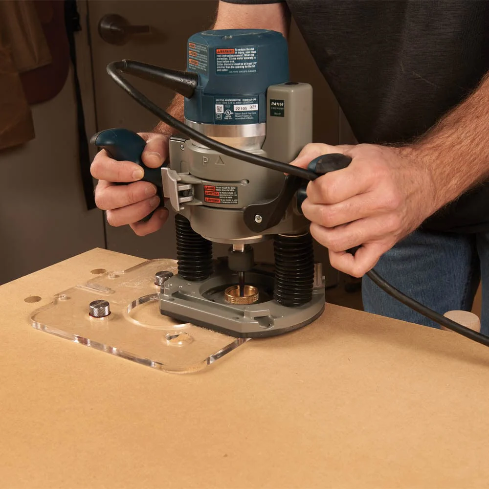 3/4" Bench Dog Hole Router Template - Image 5
