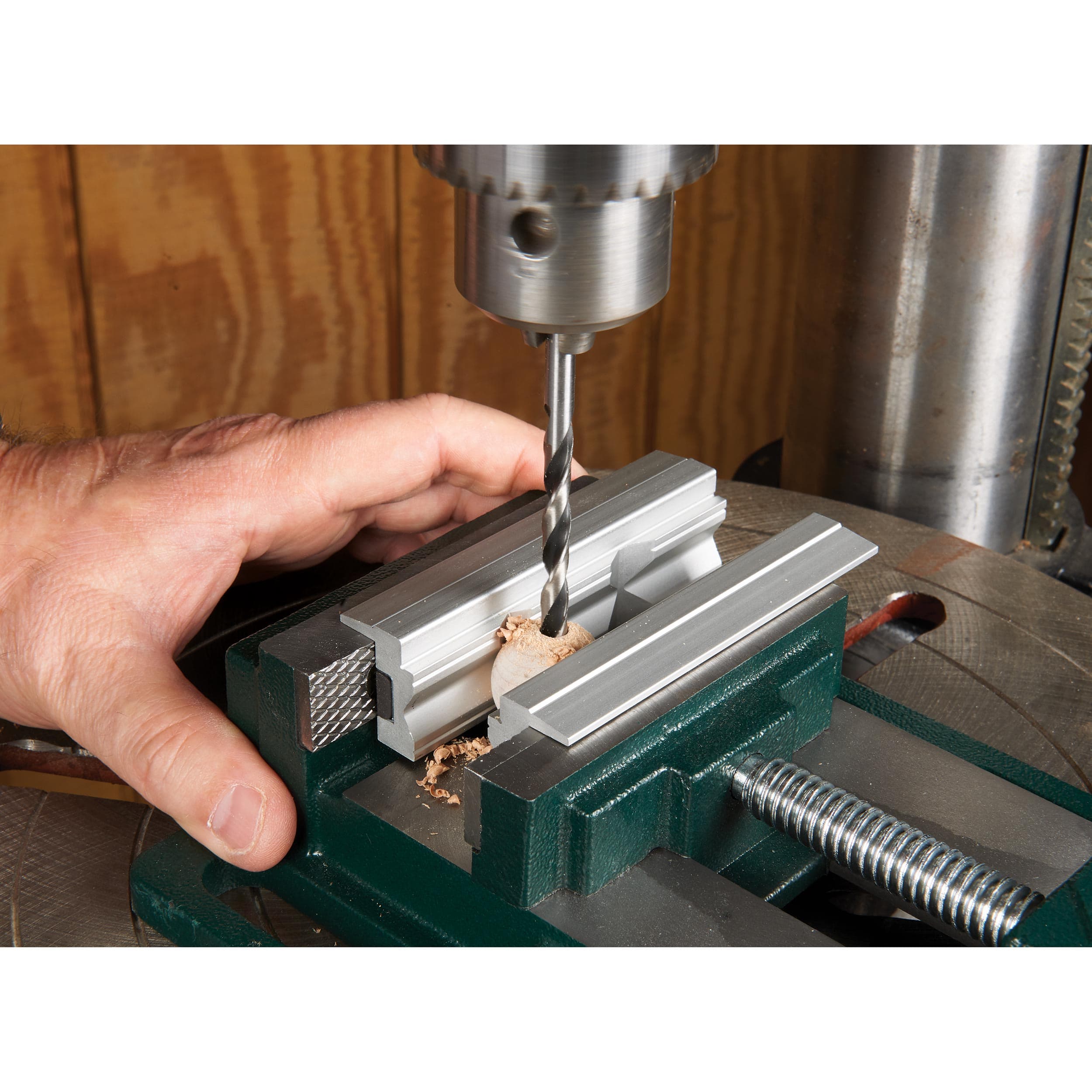 Aluminum Prismatic Vise Jaws - 4" - Pair - Image 5