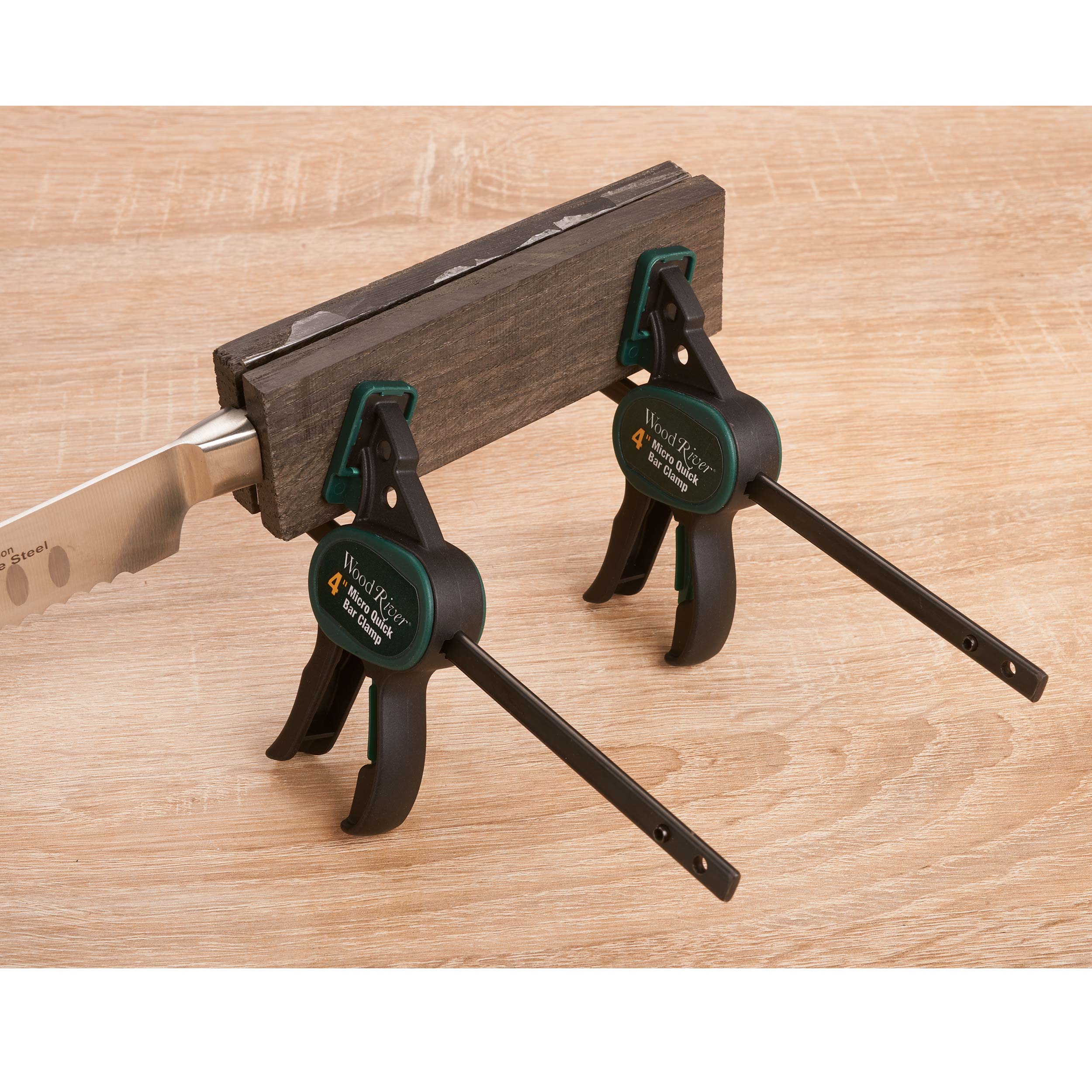 4" Micro Quick Bar Clamp - 2 Pack - Image 2