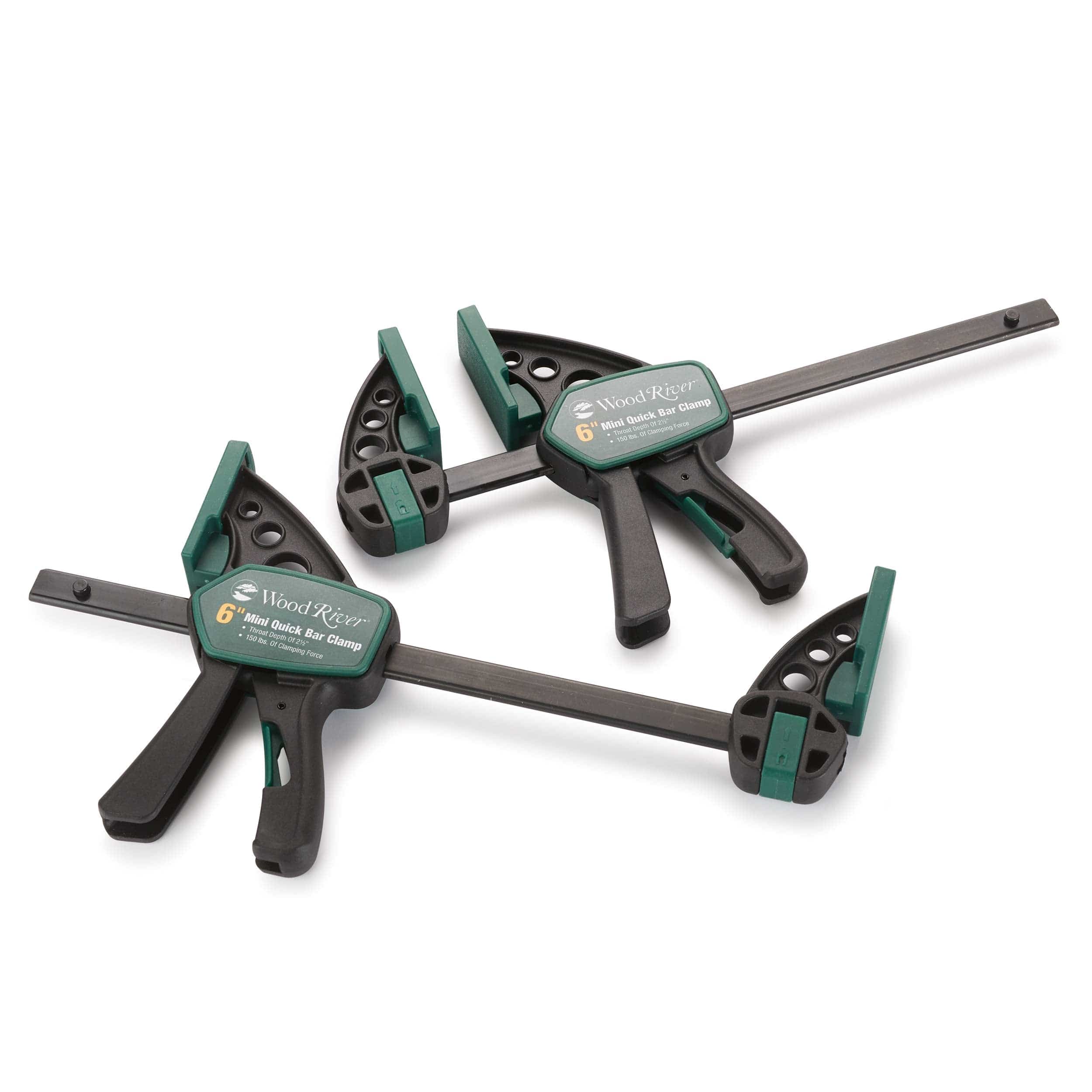 Mini Quick Bar Clamp - 6" - 2 Pack
