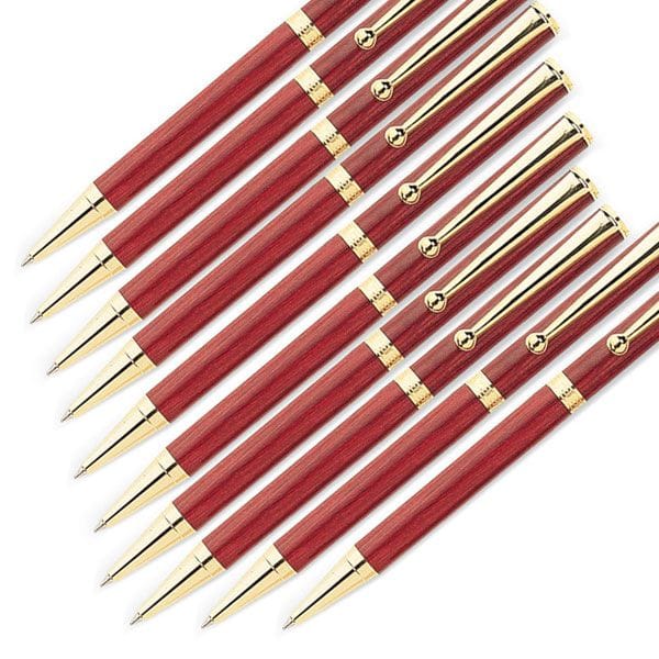 7 mm Slim Style Solid Clip Ballpoint Pen Kit - Image 6