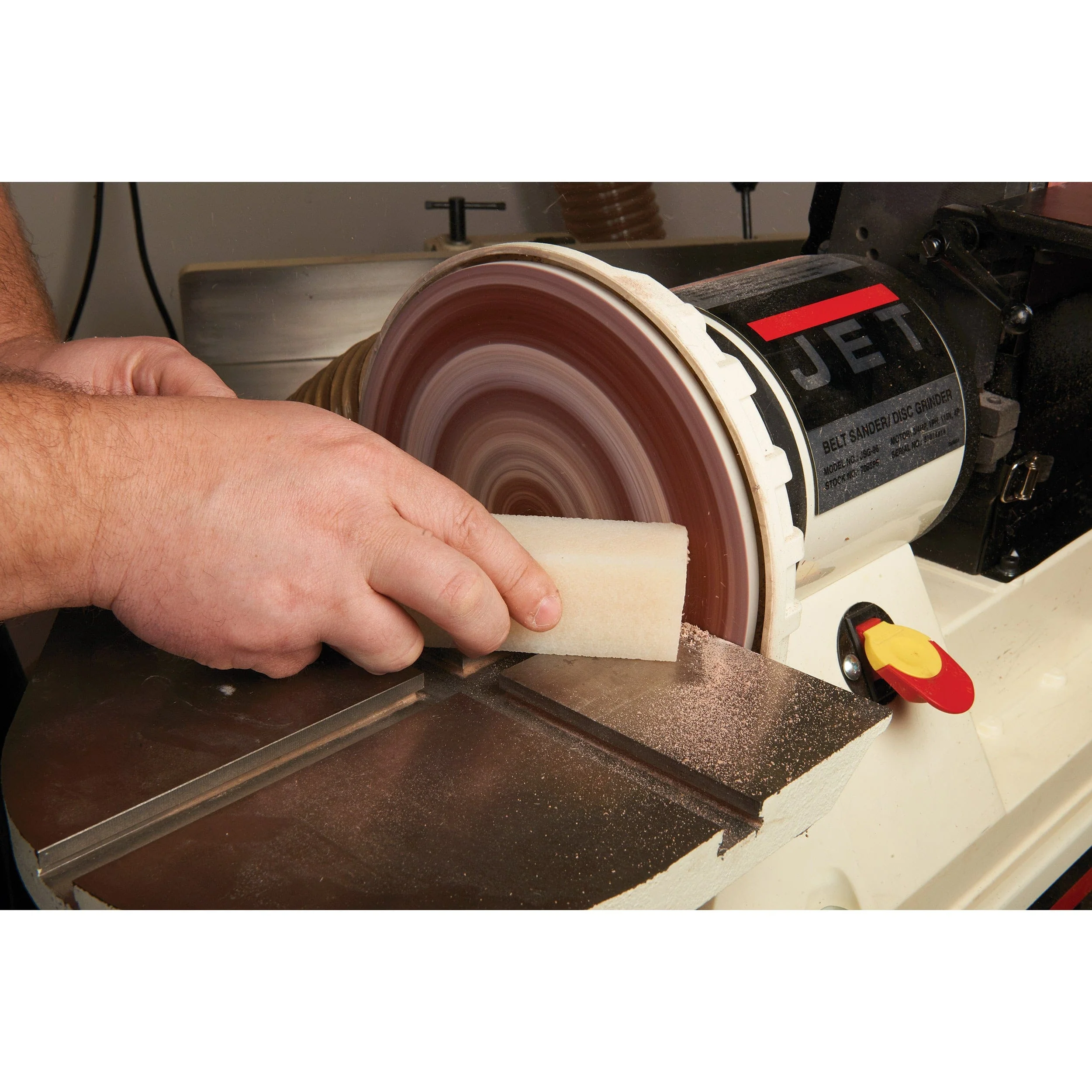 Abrasive Belt Cleaner - 1-1/2" x 1-1/2" x 8" - Image 2