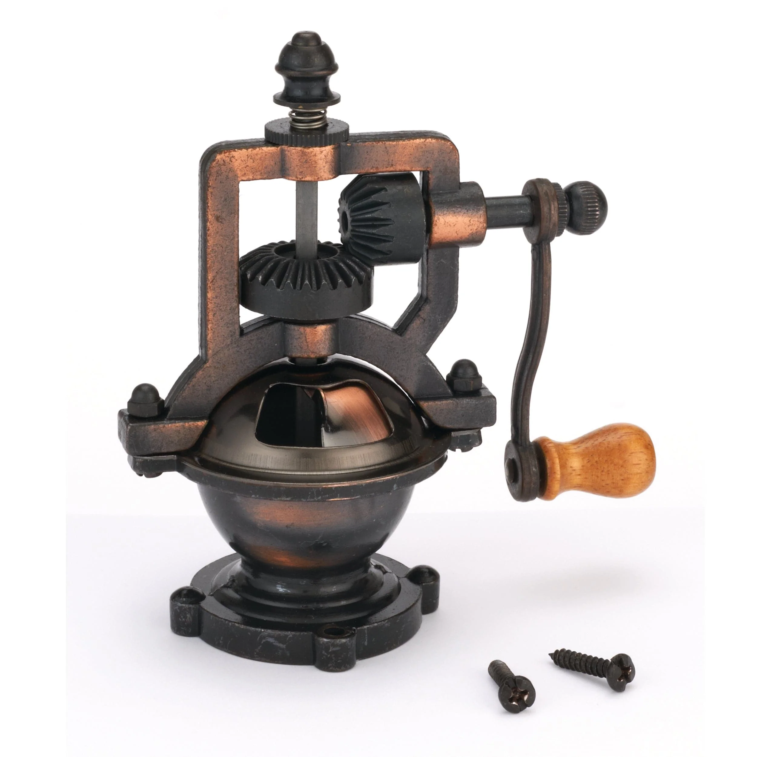 Antique Style Hand Crank Pepper Grinder Kit Mechanism - Image 3