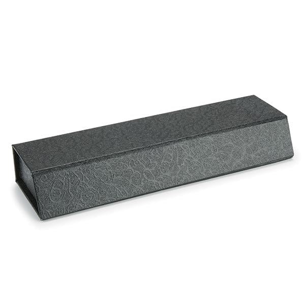 Black Paper Foldable Pen Case with Magnetic Catch - Image 2