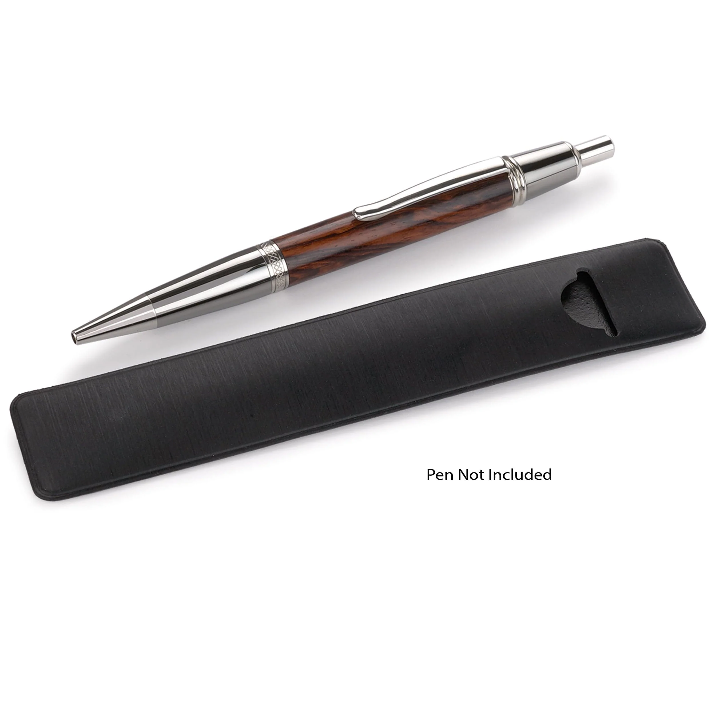 Black Vinyl Pen Sleeves - 5 Piece
