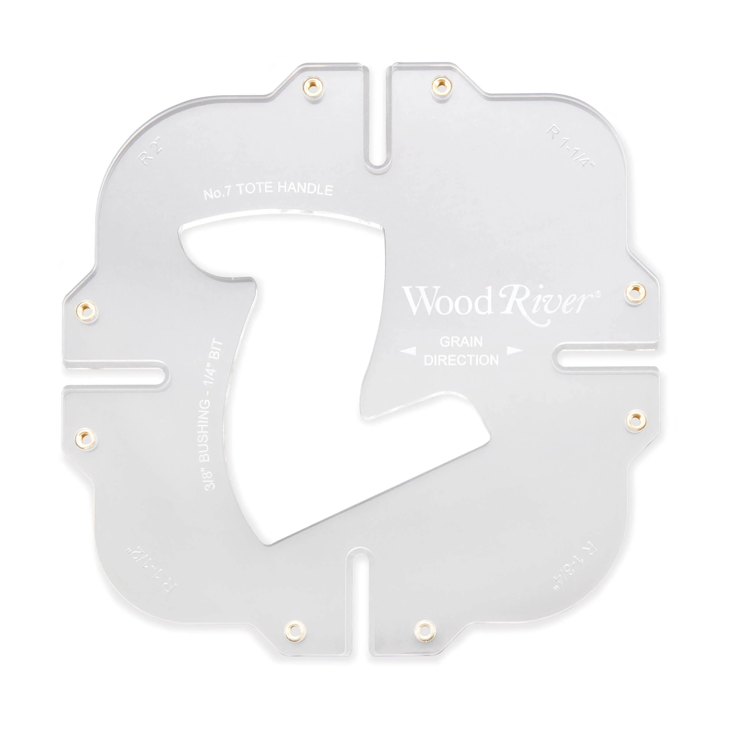 Corner Radius Router Jig Template Set - 3 Piece - Image 3