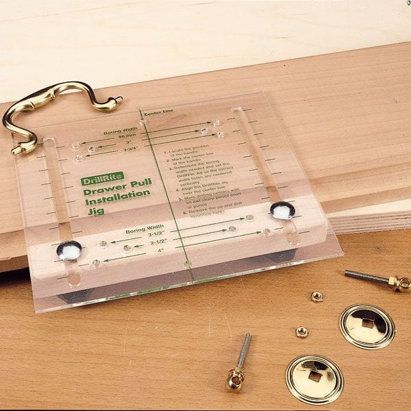DrillRite Cabinet Door Drawer Pull Drilling Jig - Image 2