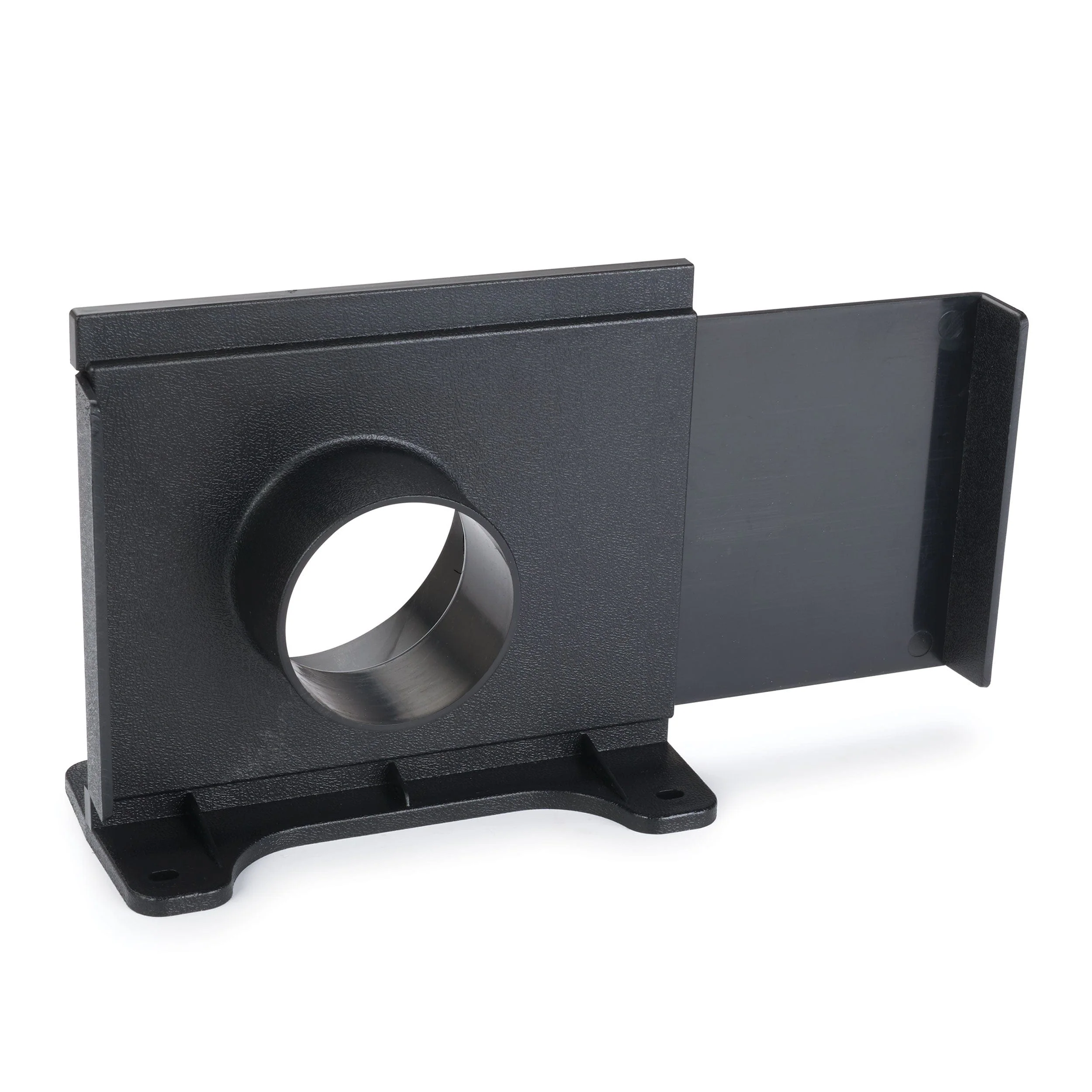 Wall Mount Self-Clean Reducer Blast Gate - 4" to 2-1/2"