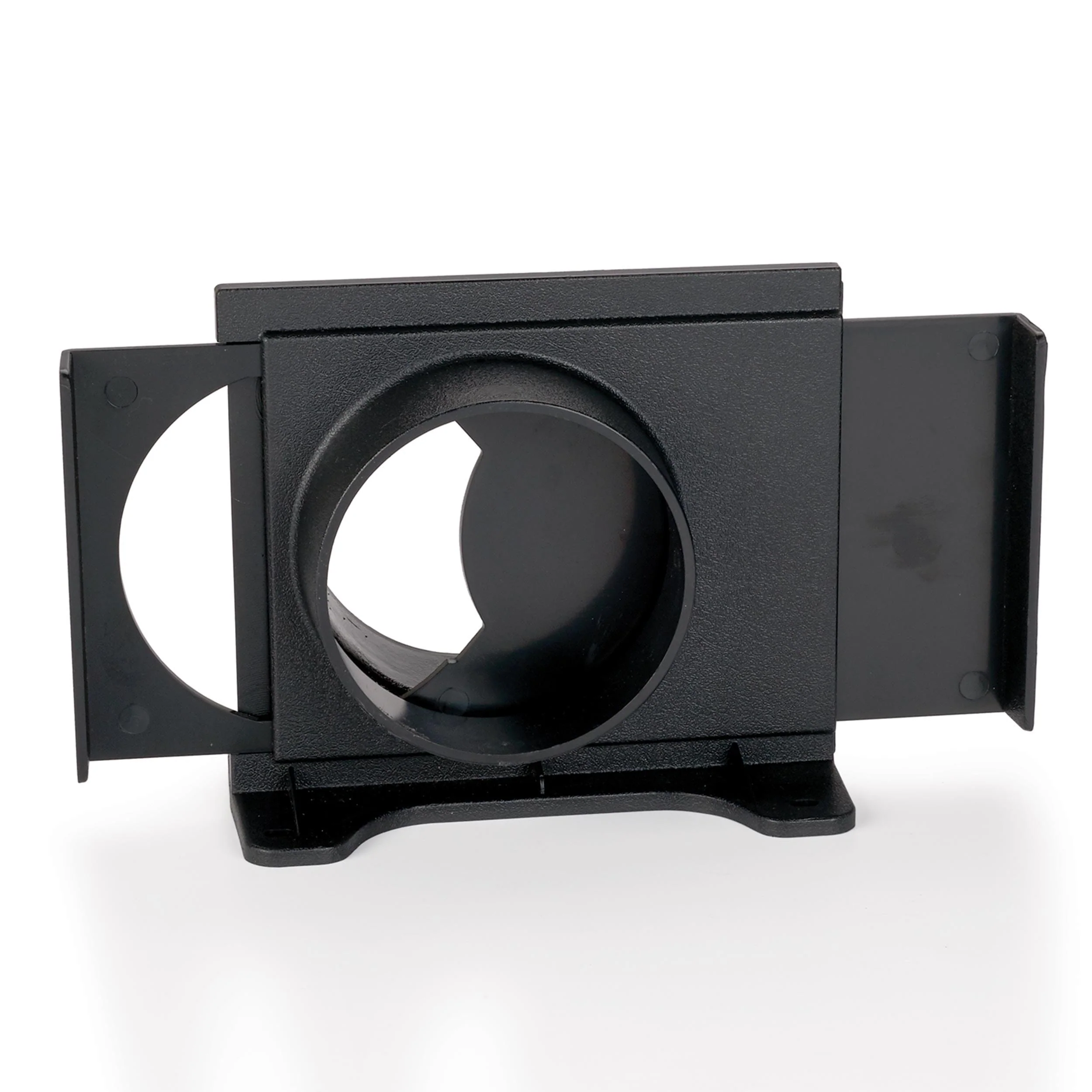 Wall Mount ABS Self-Clean Blast Gate Fitting - 4"