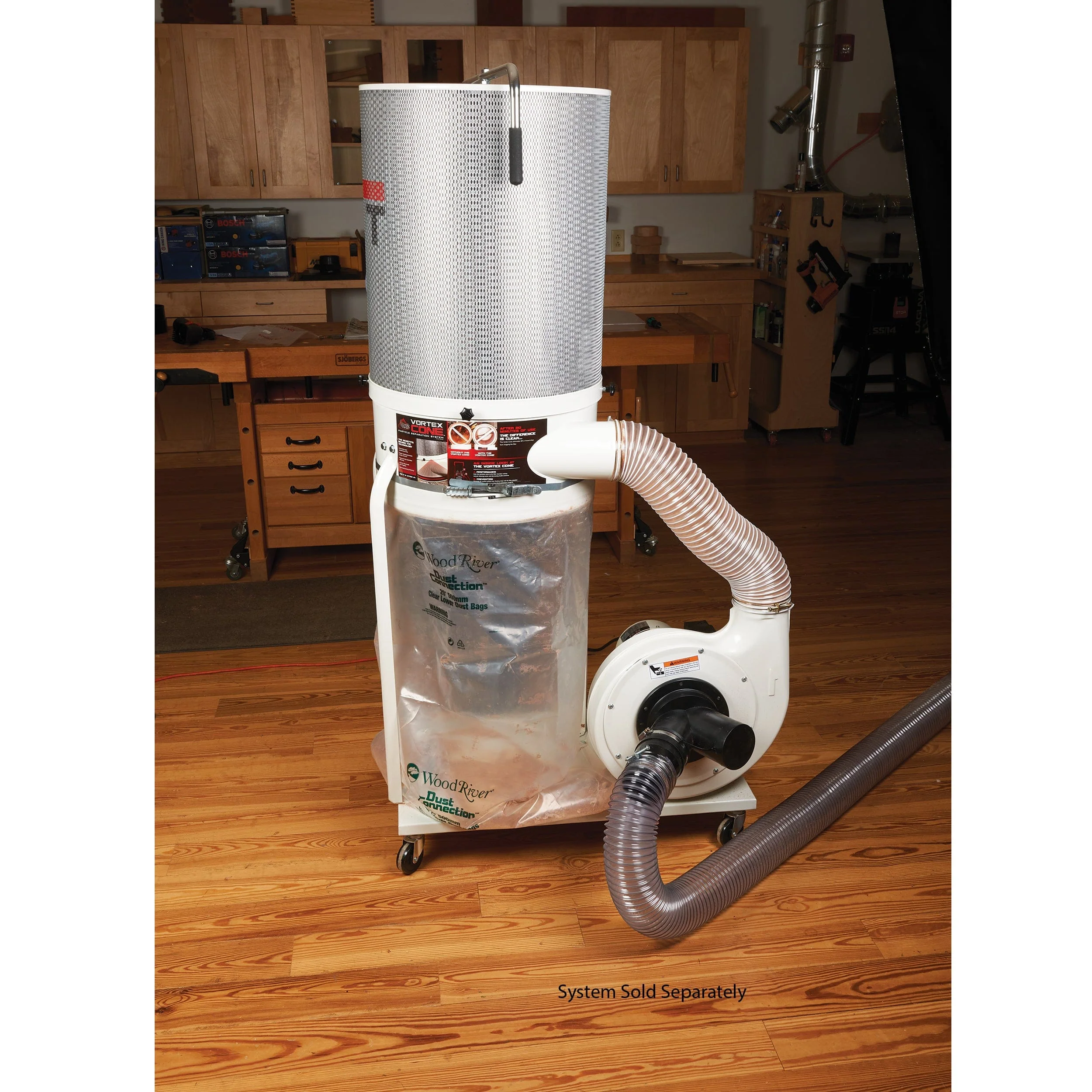 Dust Bag and Filter Clamp - 500 mm / 20" Diameter - Image 2