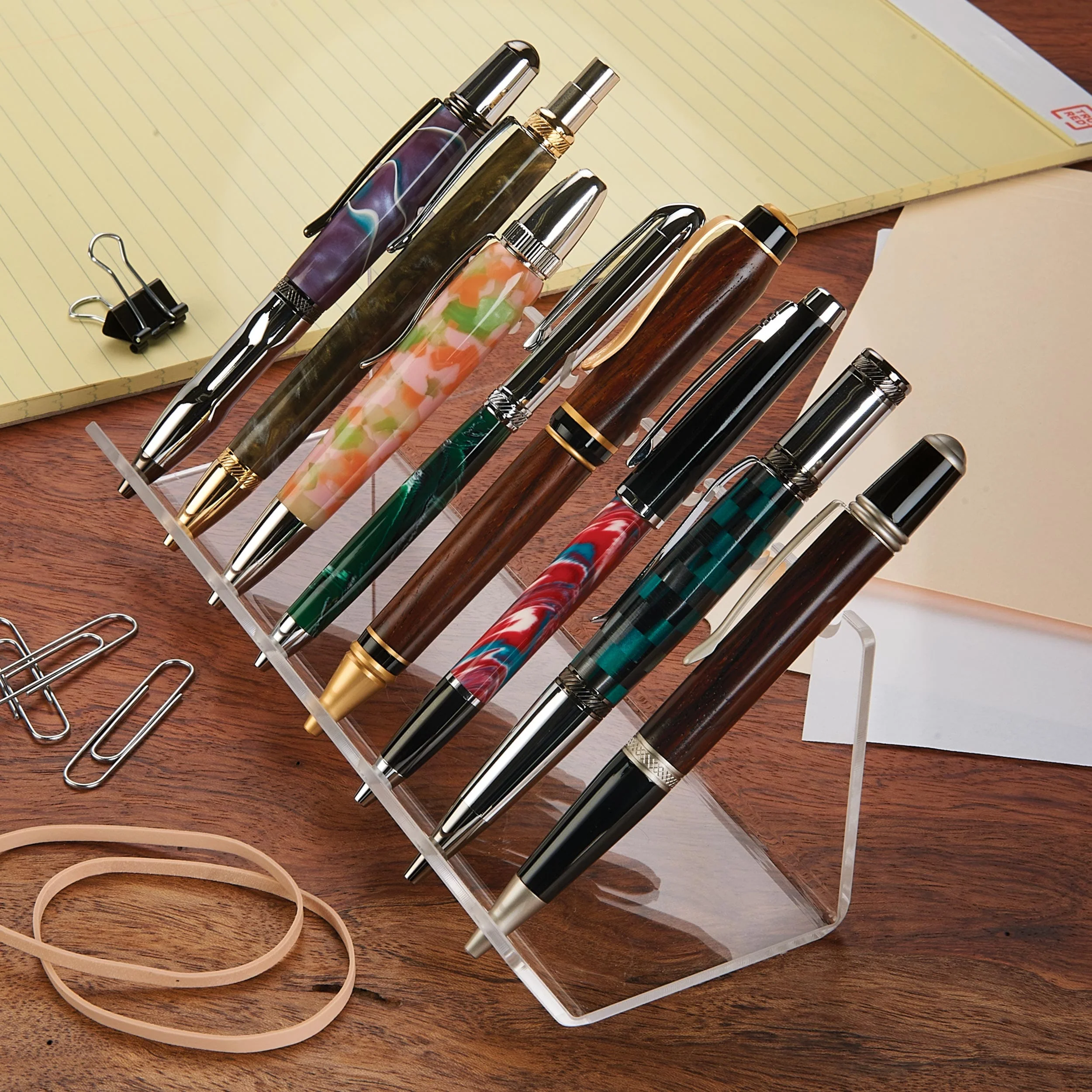 Eight Pen/Pencil Acrylic Display Stand - Image 4
