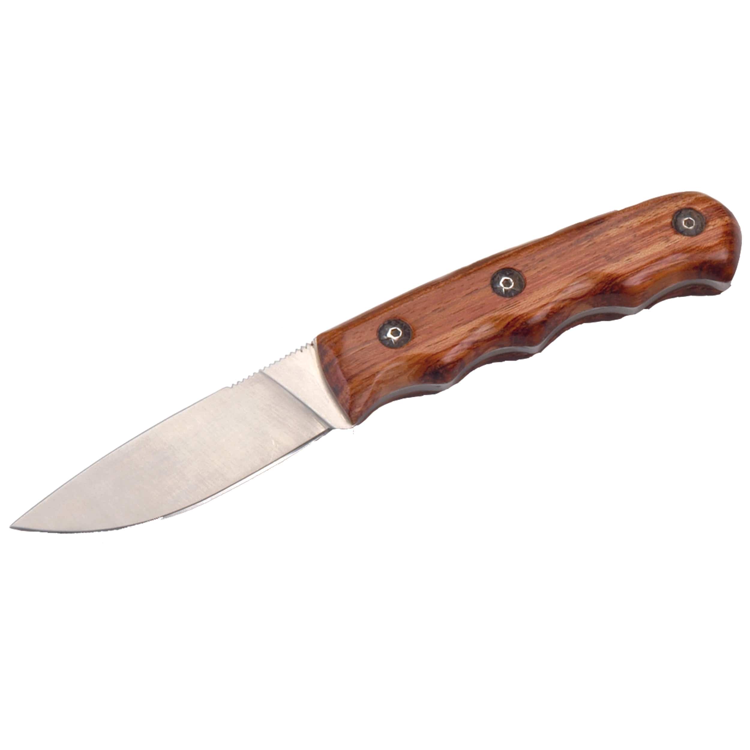 Fixed Blade Drop Point Knife for Hunting and Fishing - 7-1/4" - Unfinished Kit - Image 2