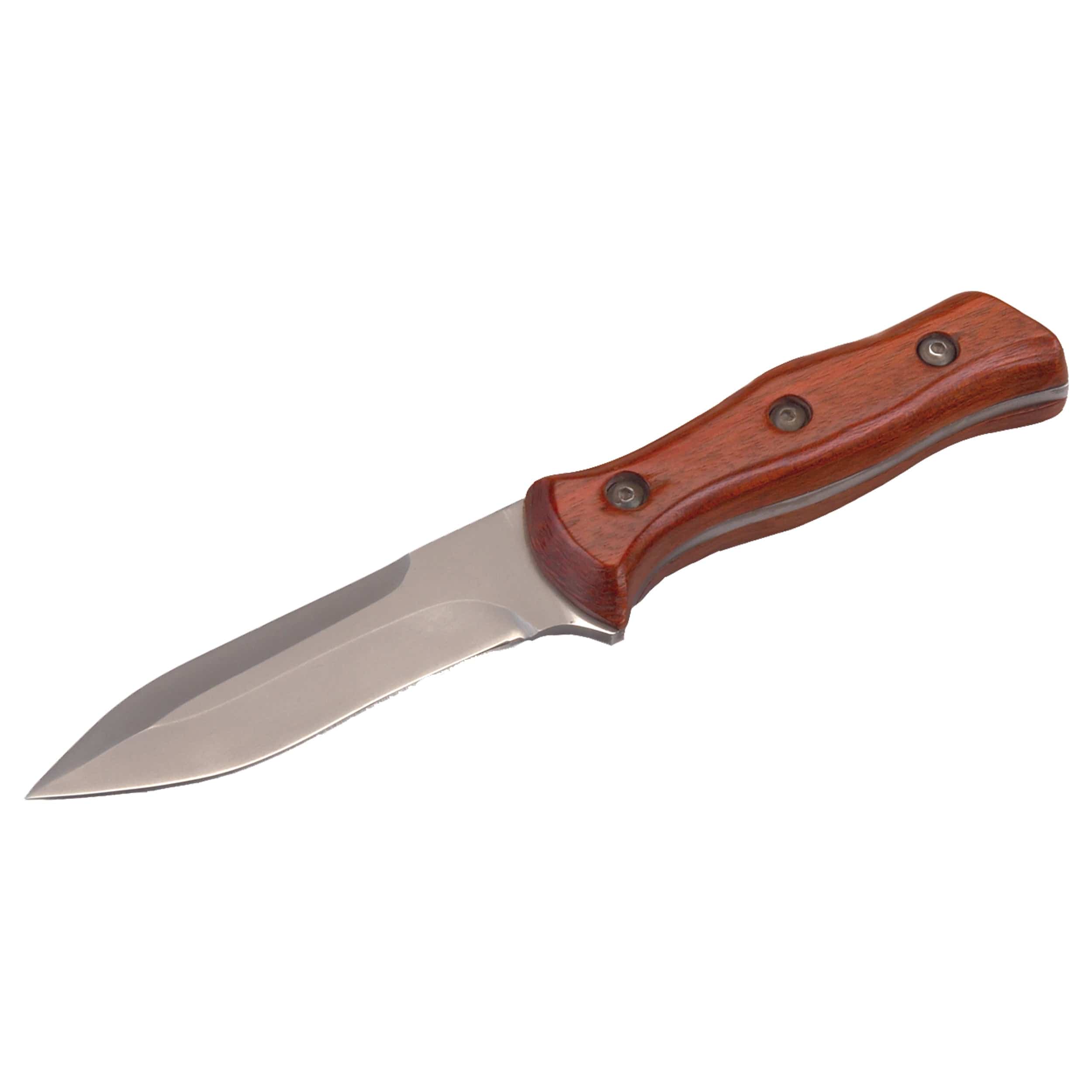 Fixed Blade Spear Point Knife for Hunting and Fishing - 8-1/2" - Unfinished Kit - Image 2